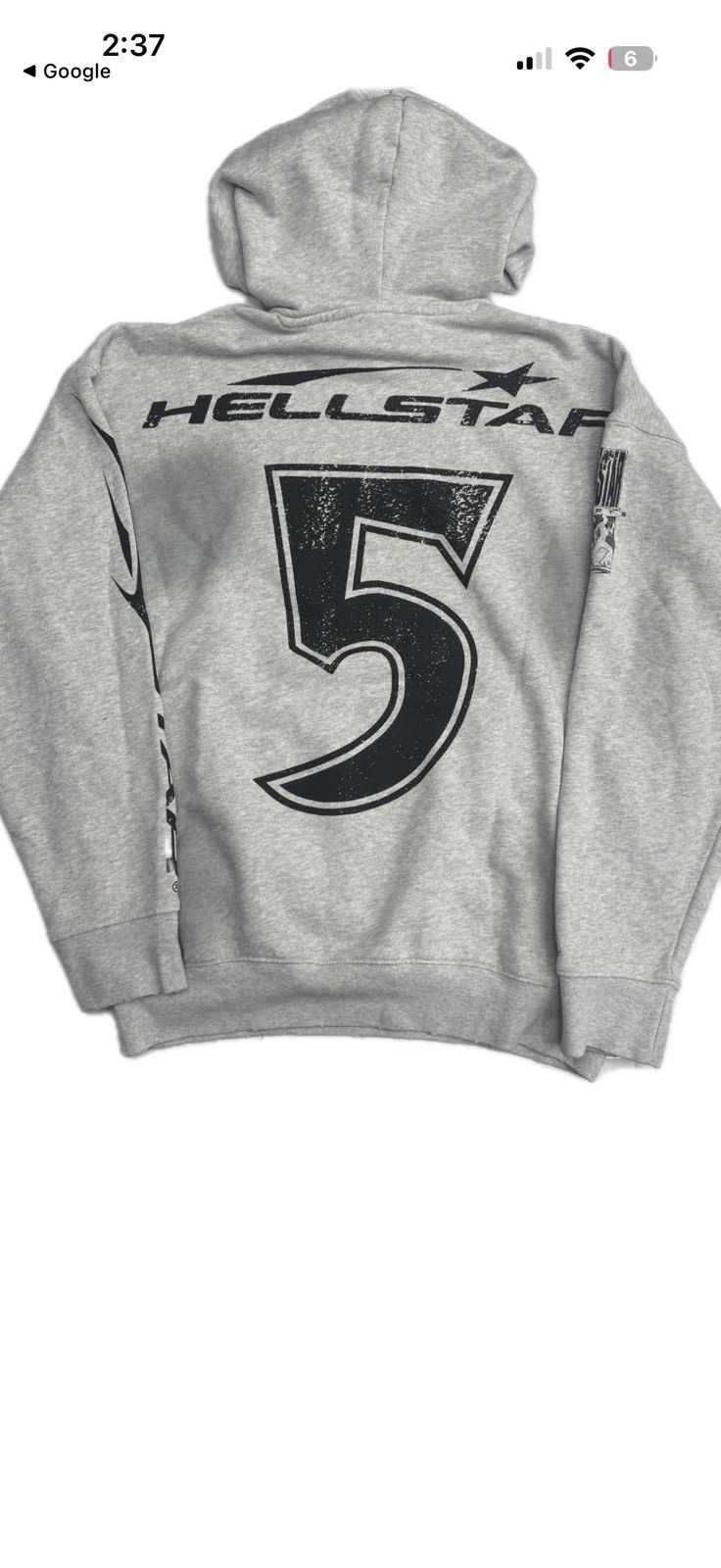 Hellstar Adidas Hoodie - New with tags