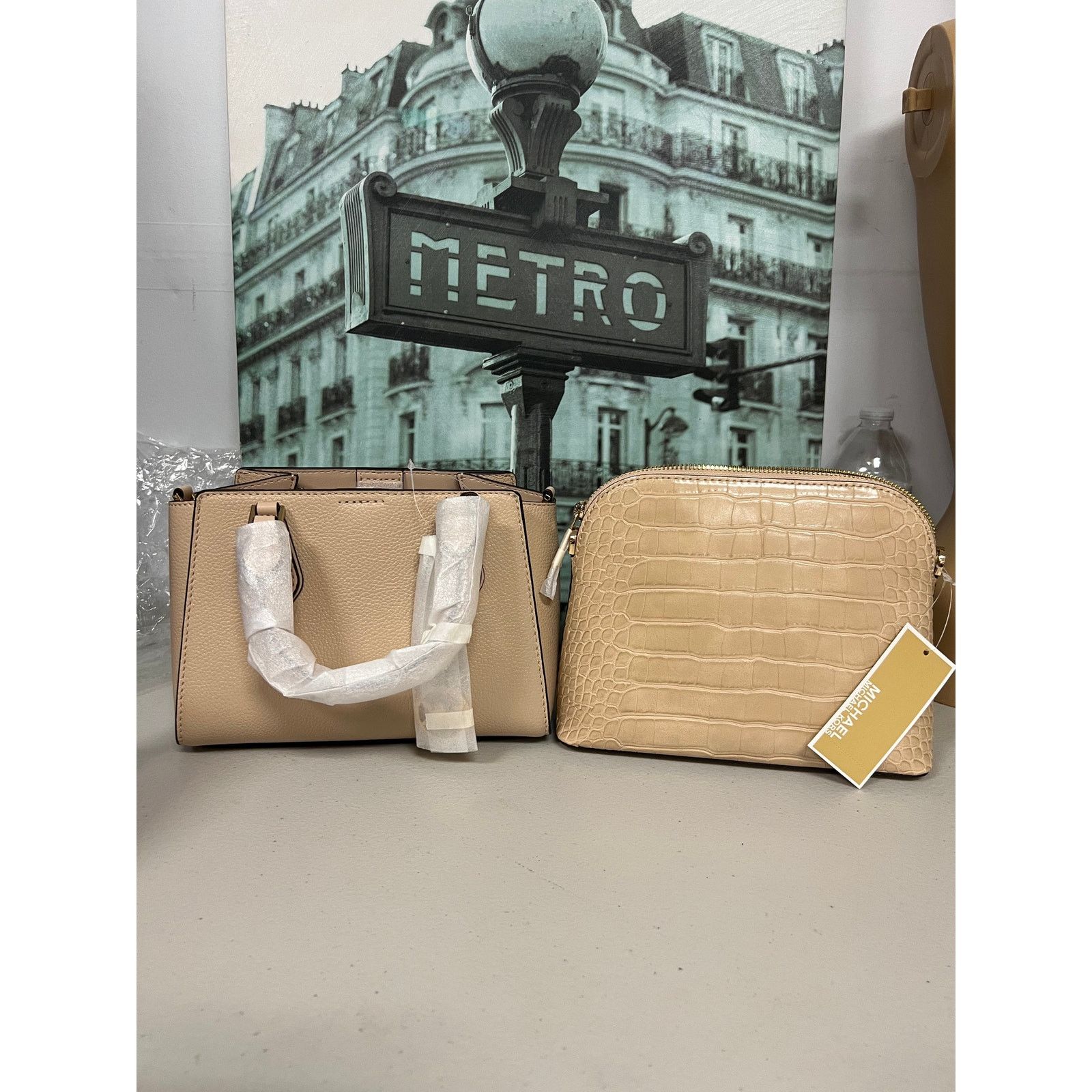 Michael Kors Michael Kors Daria 35T1GDIS5E Small 2IN1 Satchel In Buff Size ONE SIZE - 5 Thumbnail