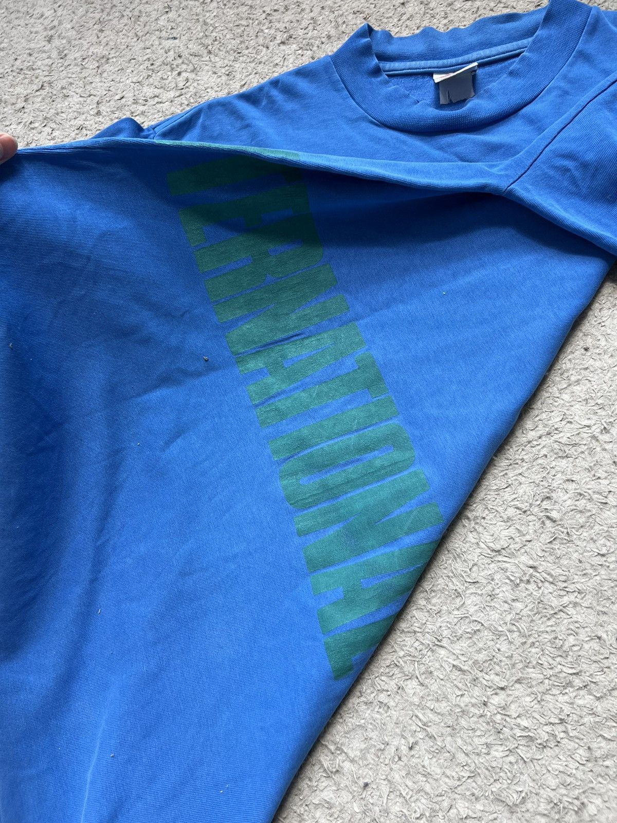 Nike Sweatshirt Nike International Vintage 80’s Size US XL / EU 56 / 4 - 3 Thumbnail