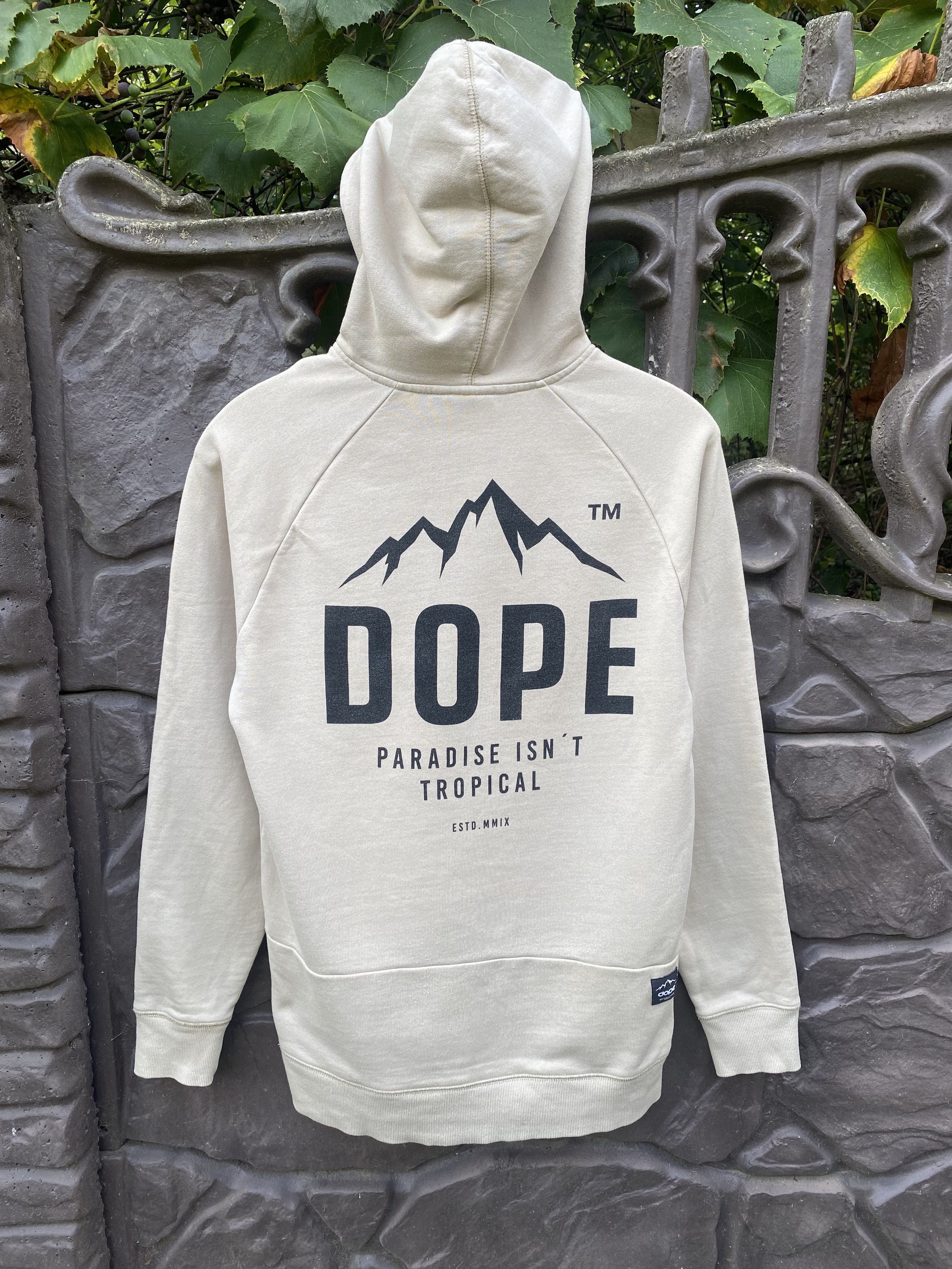 Vintage DOPE HOODIE MENS PARADISE ISN‘T TROPICAL Size US S / EU 44-46 / 1 - 1 Thumbnail