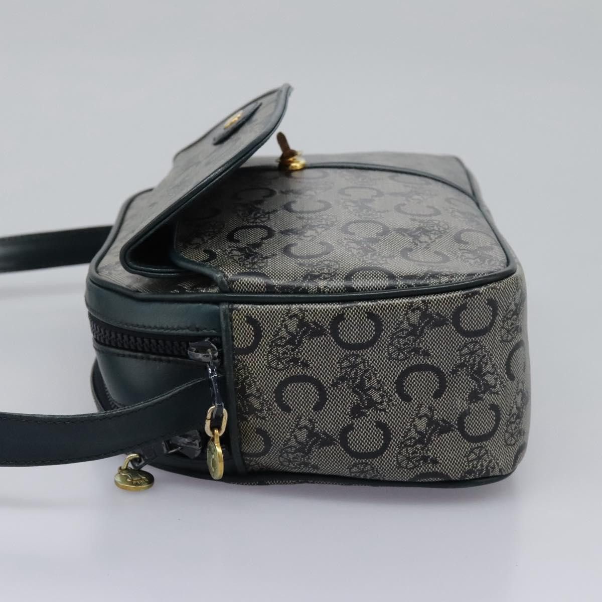 Celine CELINE C Sulky Shoulder Bag Pvc Navy Gold Size ONE SIZE - 4 Thumbnail