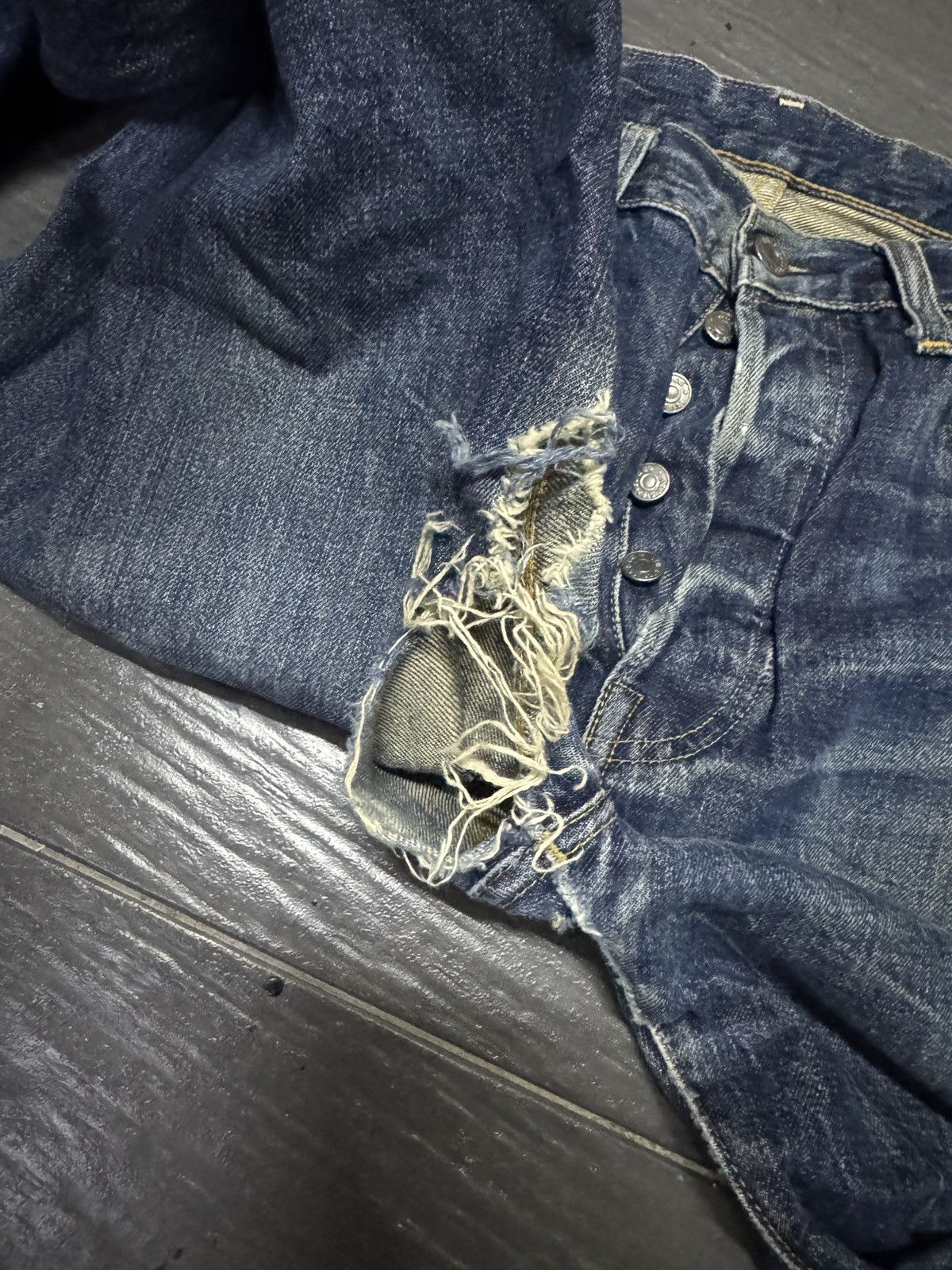 Levi's Vintage Clothing Levis 50XX Big E Jeans Size US 32 / EU 48 - 3 Thumbnail