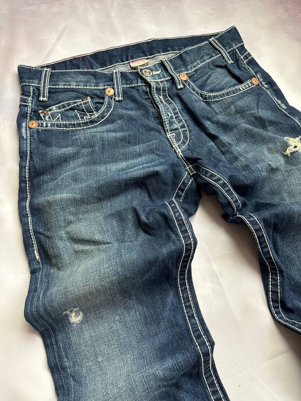 True Religion True Religion Vintage Jeans Drip Rare Chief Keef Style Size US 34 / EU 50 - 12 Thumbnail