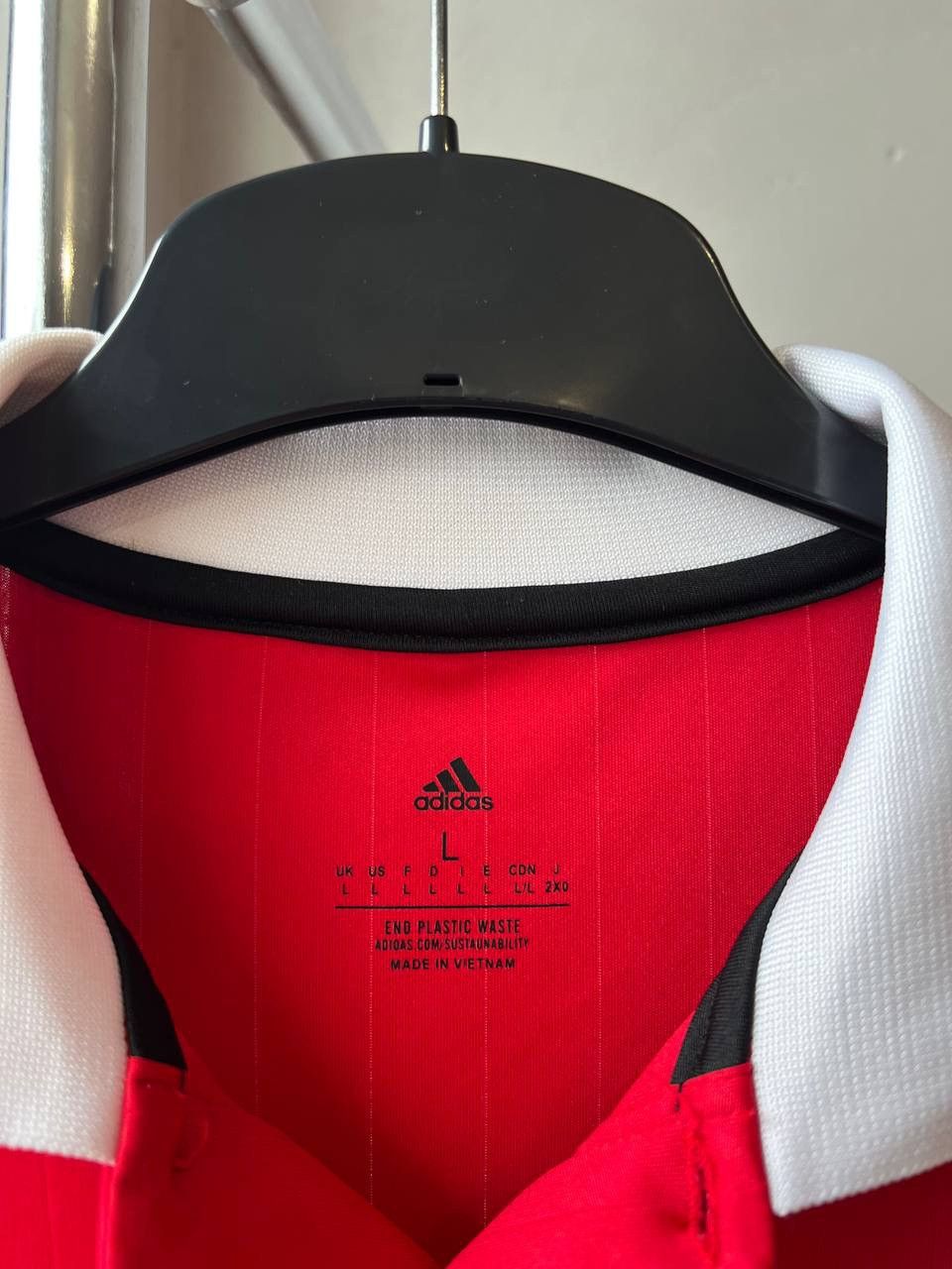 Adidas 2022/23 MANCHESTER UNITED HOME SOCCER JERSEY FOOTBALL SHIRT Size US L / EU 52-54 / 3 - 5 Thumbnail