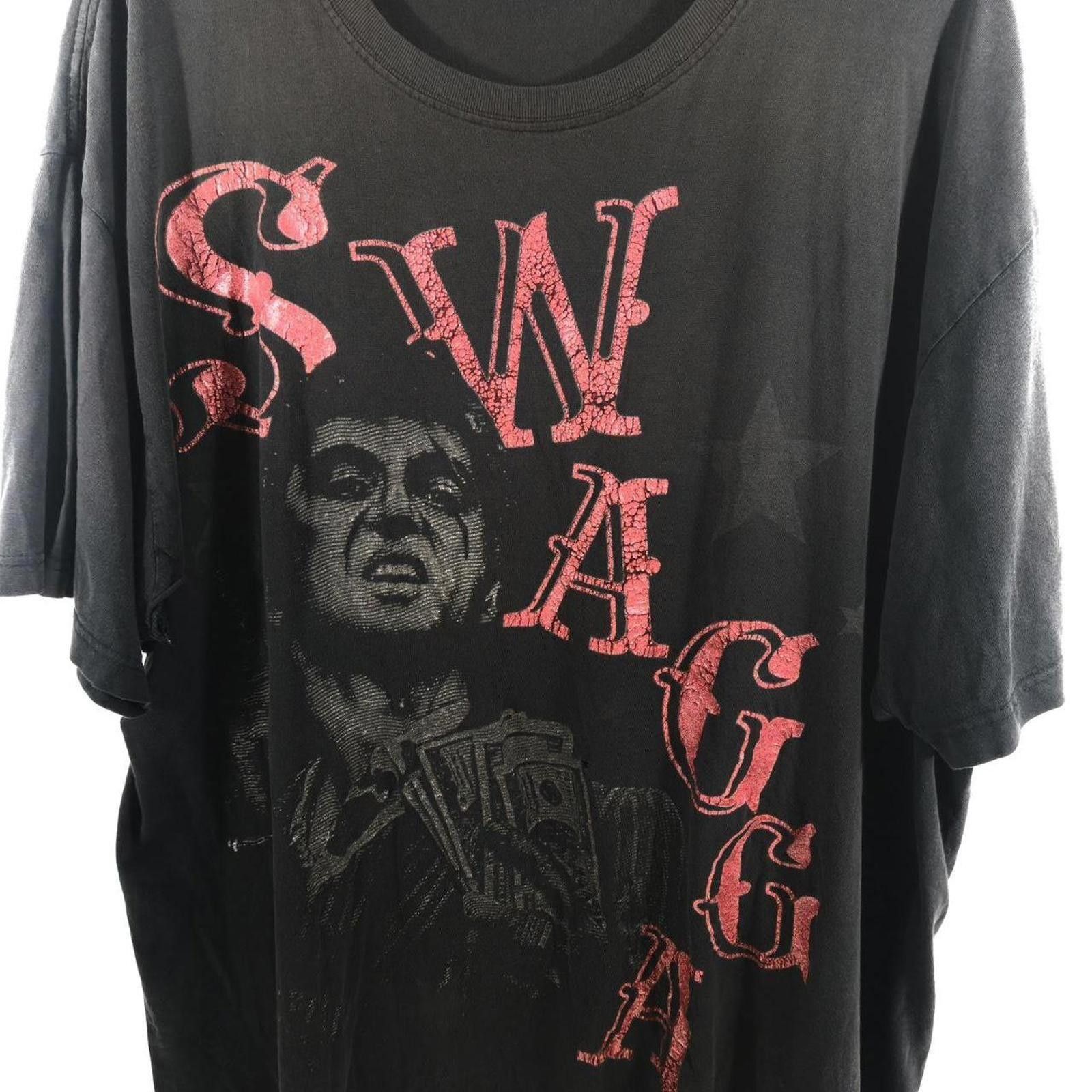 Unknown London Vintage Scarface Short Sleeve Men's T-Shirt with 'SWAGGA' Size US M / EU 48-50 / 2 - 1 Thumbnail