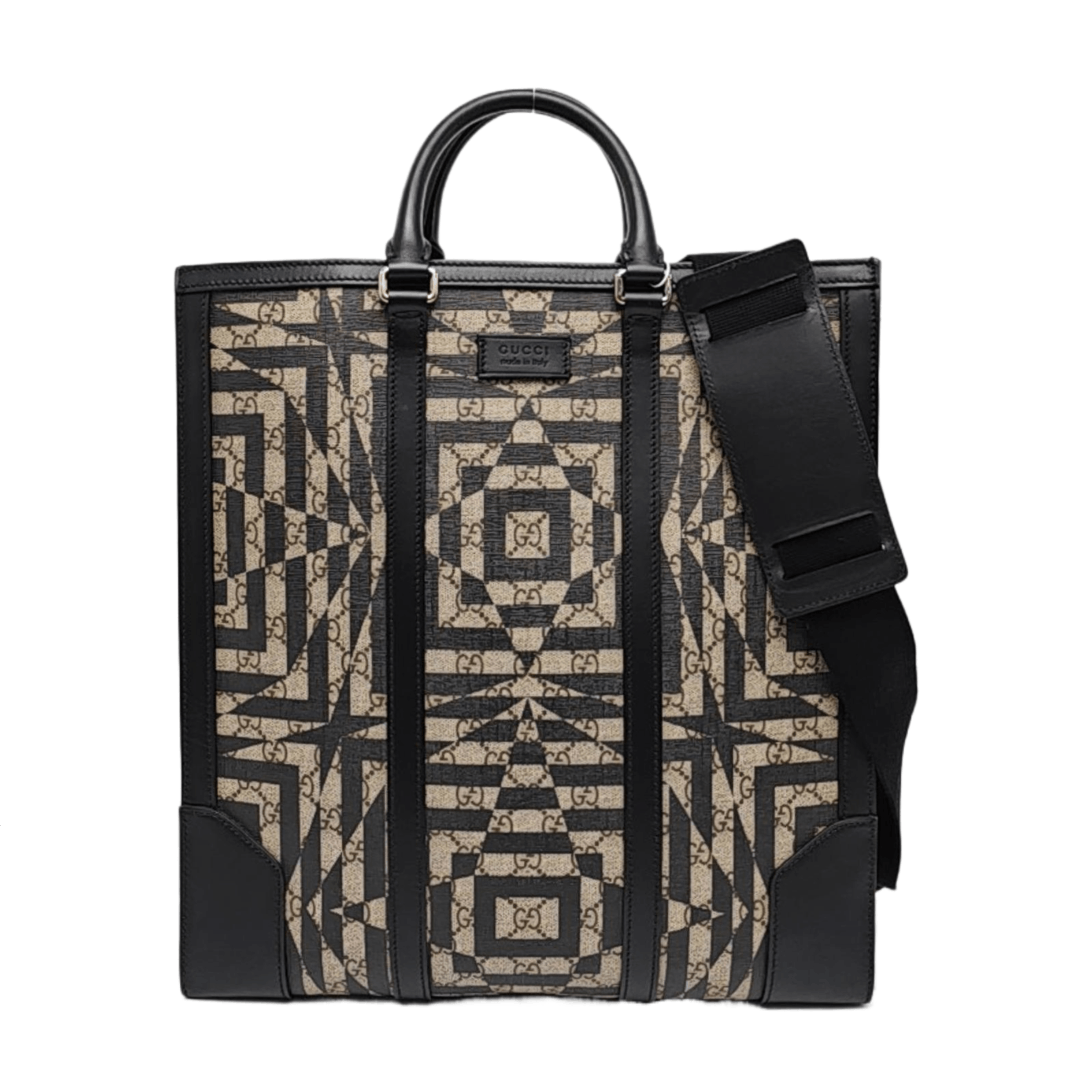 Gucci Geometric Gg Canvas Tote Bag One Size, Women's