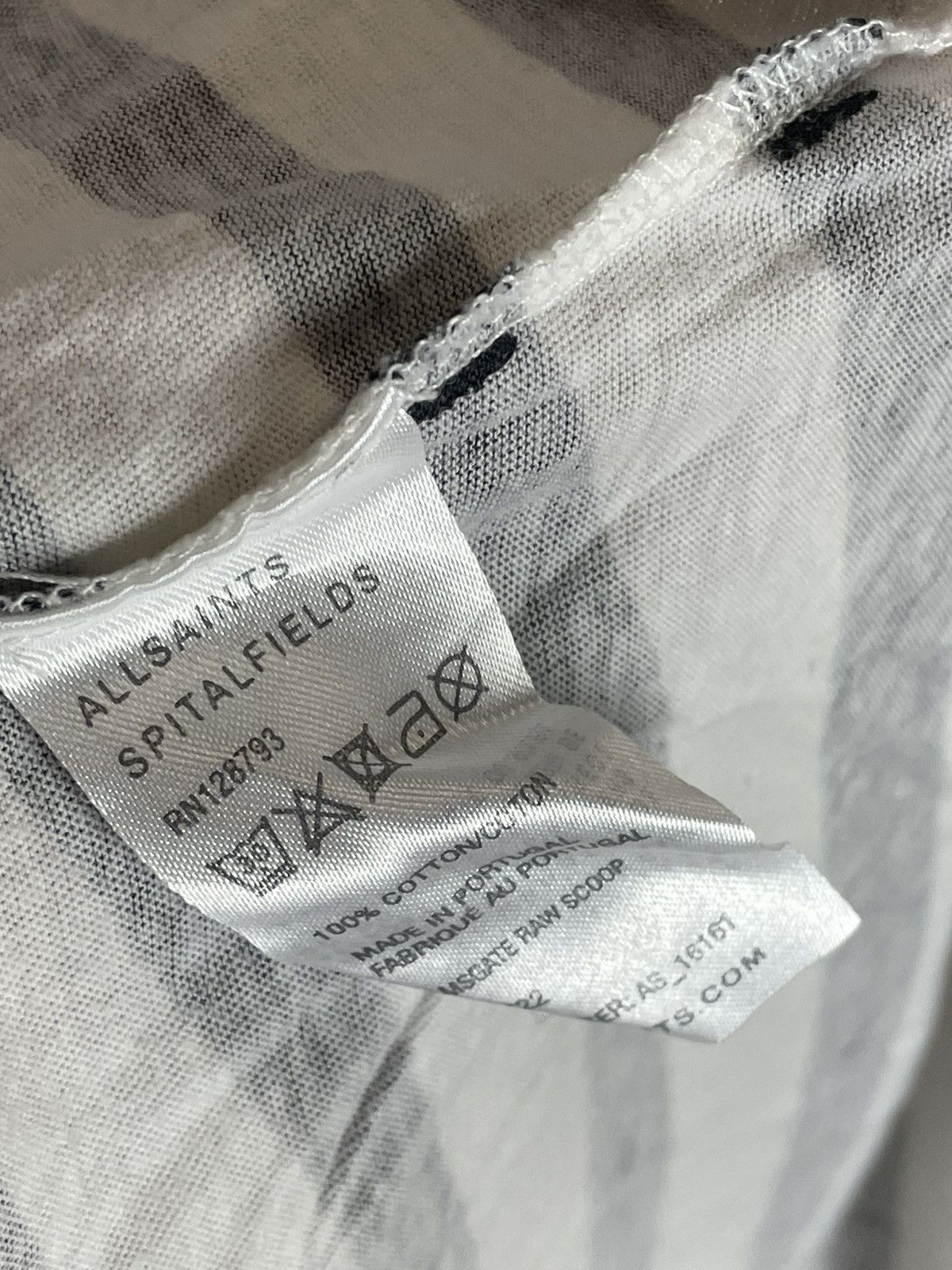 Allsaints × Hysteric Glamour Allsaints striped longsleeve luxury avant-garde Size M / US 6-8 / IT 42-44 - 8 Thumbnail