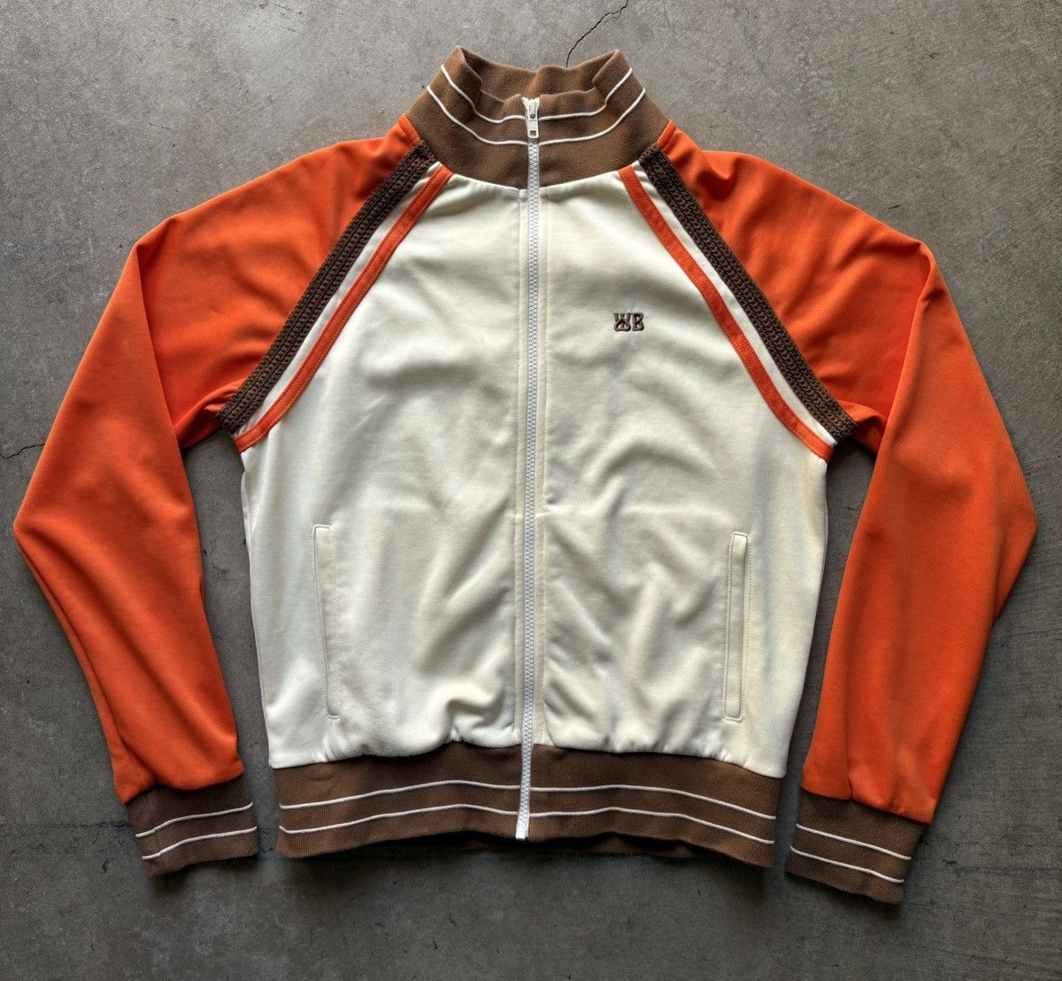 Wales Bonner Percussion track jacket, Size 2