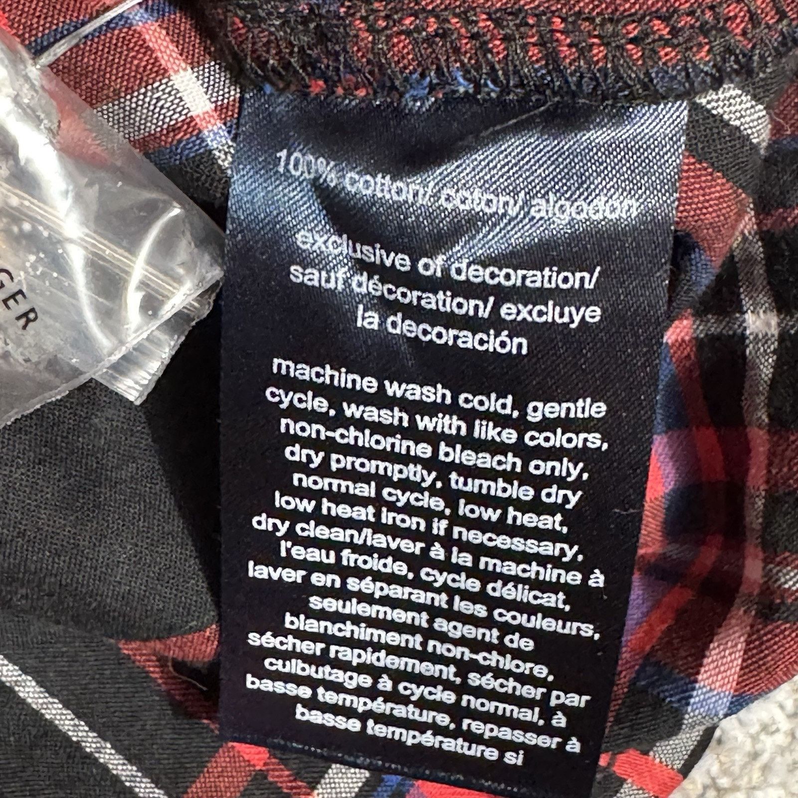 Tommy Hilfiger Tommy Hilfiger Shirt Women XL Academia Plaid Button Up Size XL / US 12-14 / IT 48-50 - 5 Thumbnail