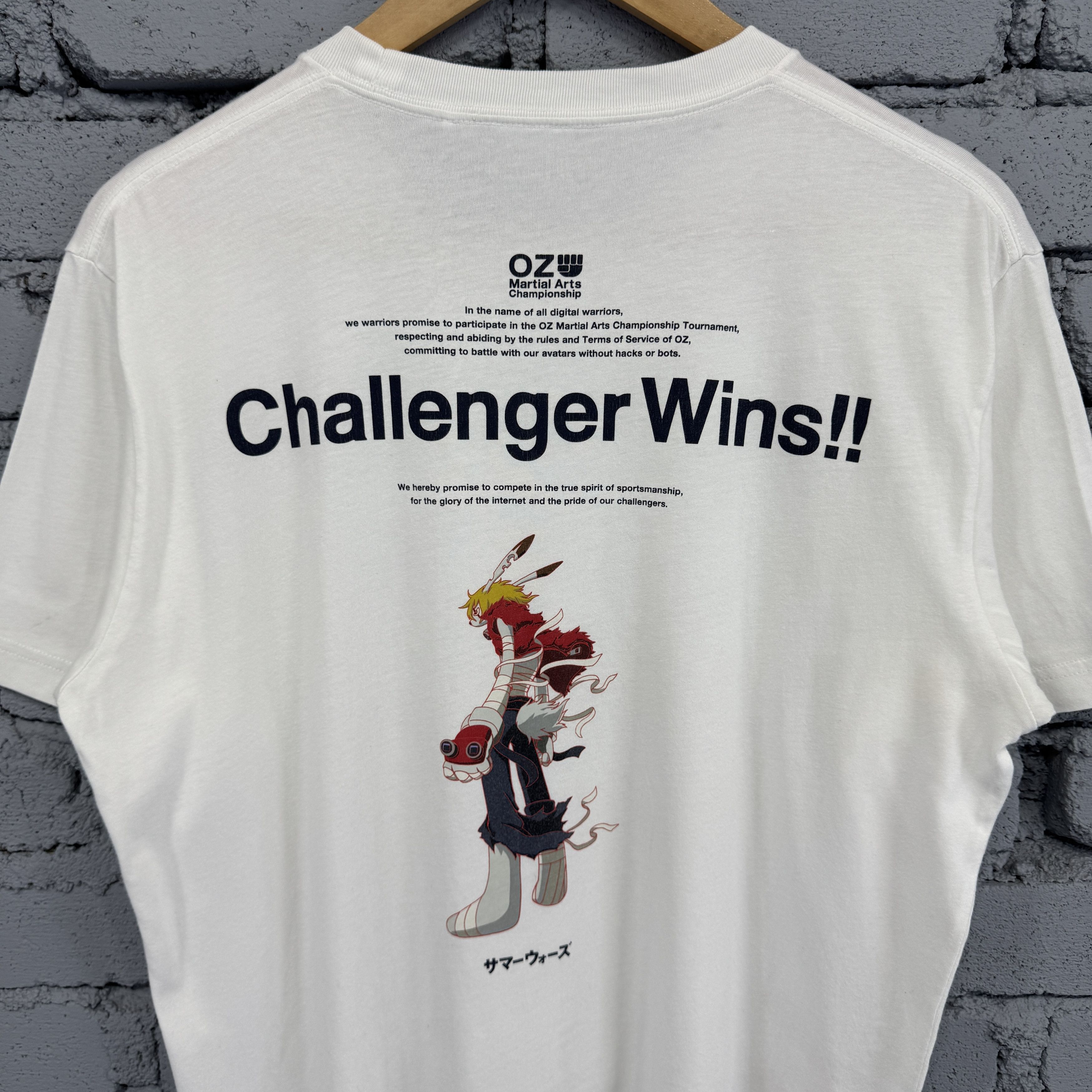 Uniqlo Uniqlo Mamoru Hosoda Animation Film Works King Kazma Tshirt Size US M / EU 48-50 / 2 - 4 Thumbnail