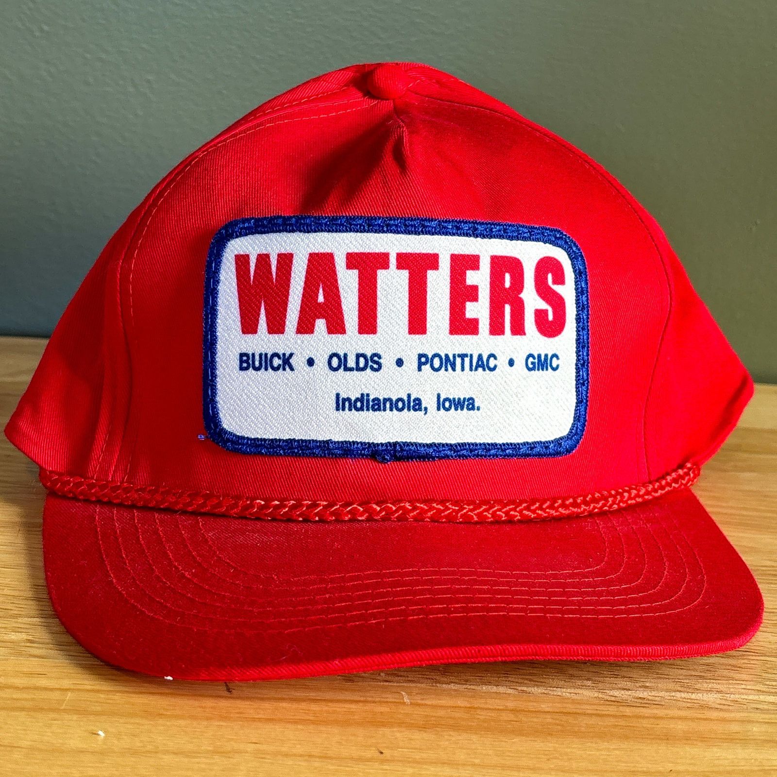 Other Vintage Watters Buick Olds Pontiac GMC Trucker Snapback Hat Size ONE SIZE - 2 Thumbnail