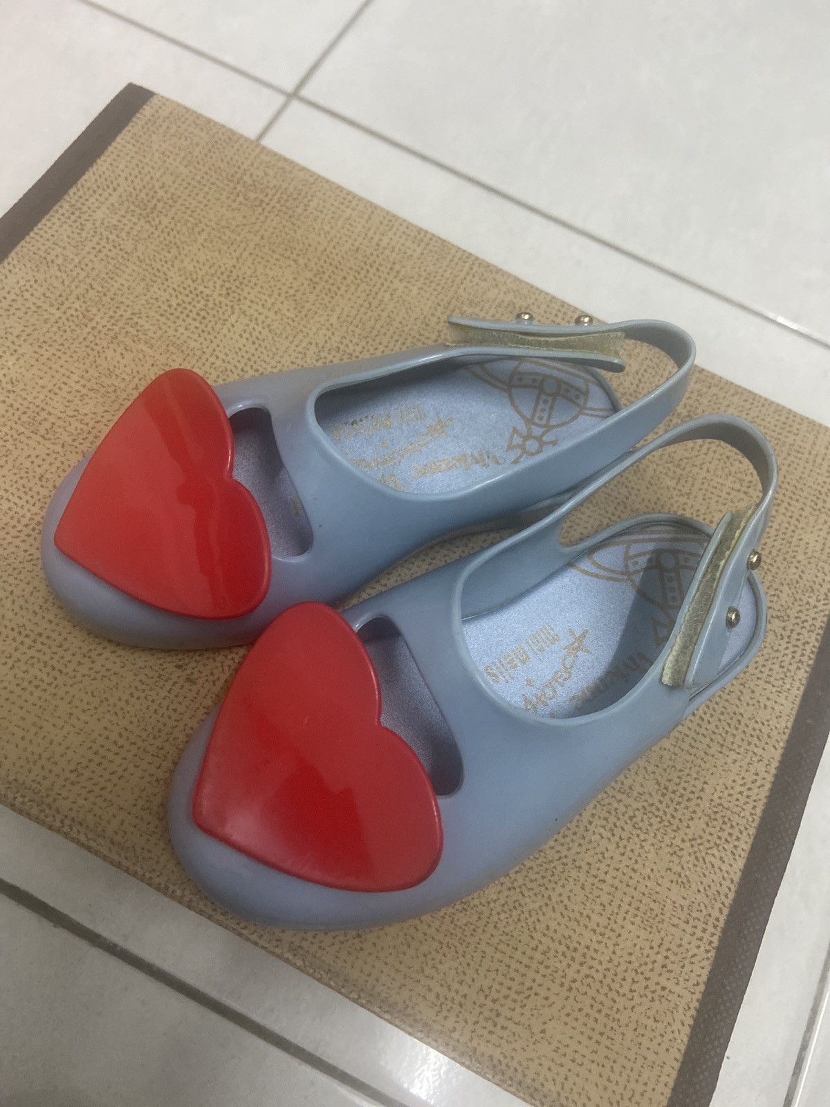 Designer × Vivienne Westwood VIVIENNE WESTWOOD ANGLOMANIA X MELISSA 2 PAIR❤️❤️ Size US 7 / IT 37 - 14 Thumbnail