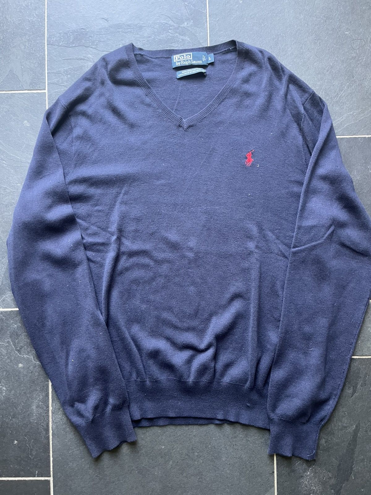 Polo Ralph Lauren Vintage Polo Ralph Lauren Sweater Size US L / EU 52-54 / 3 - 1 Thumbnail