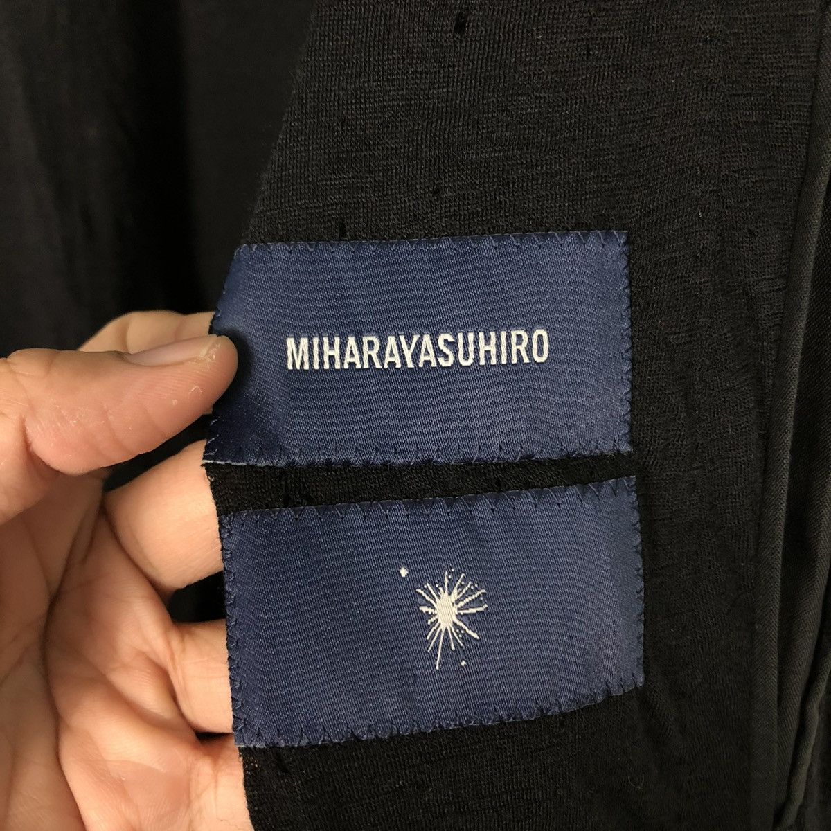 Maison MIHARA YASUHIRO 🔥RICH BLACK AVANT GARDE LONG HALF JACKET MIHARAYASUHIRO Size US M / EU 48-50 / 2 - 19 Thumbnail