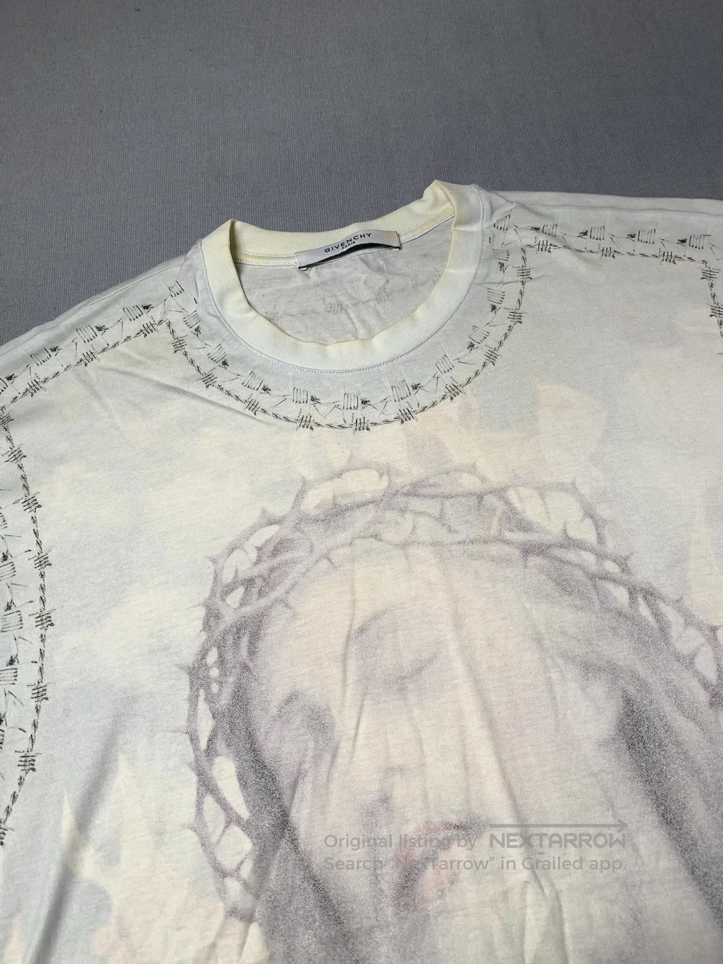 Givenchy Givenchy Jesus Print Short Sleeve. Size US S / EU 44-46 / 1 - 3 Thumbnail