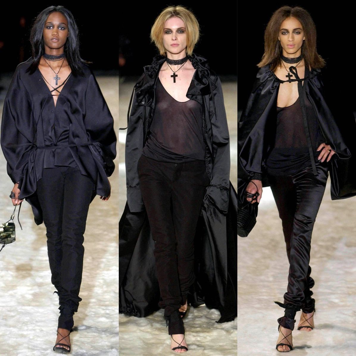 Gucci GUCCI by Tom Ford Fall 2002 Runway Cross | Necklace | Choker Size ONE SIZE - 8 Thumbnail