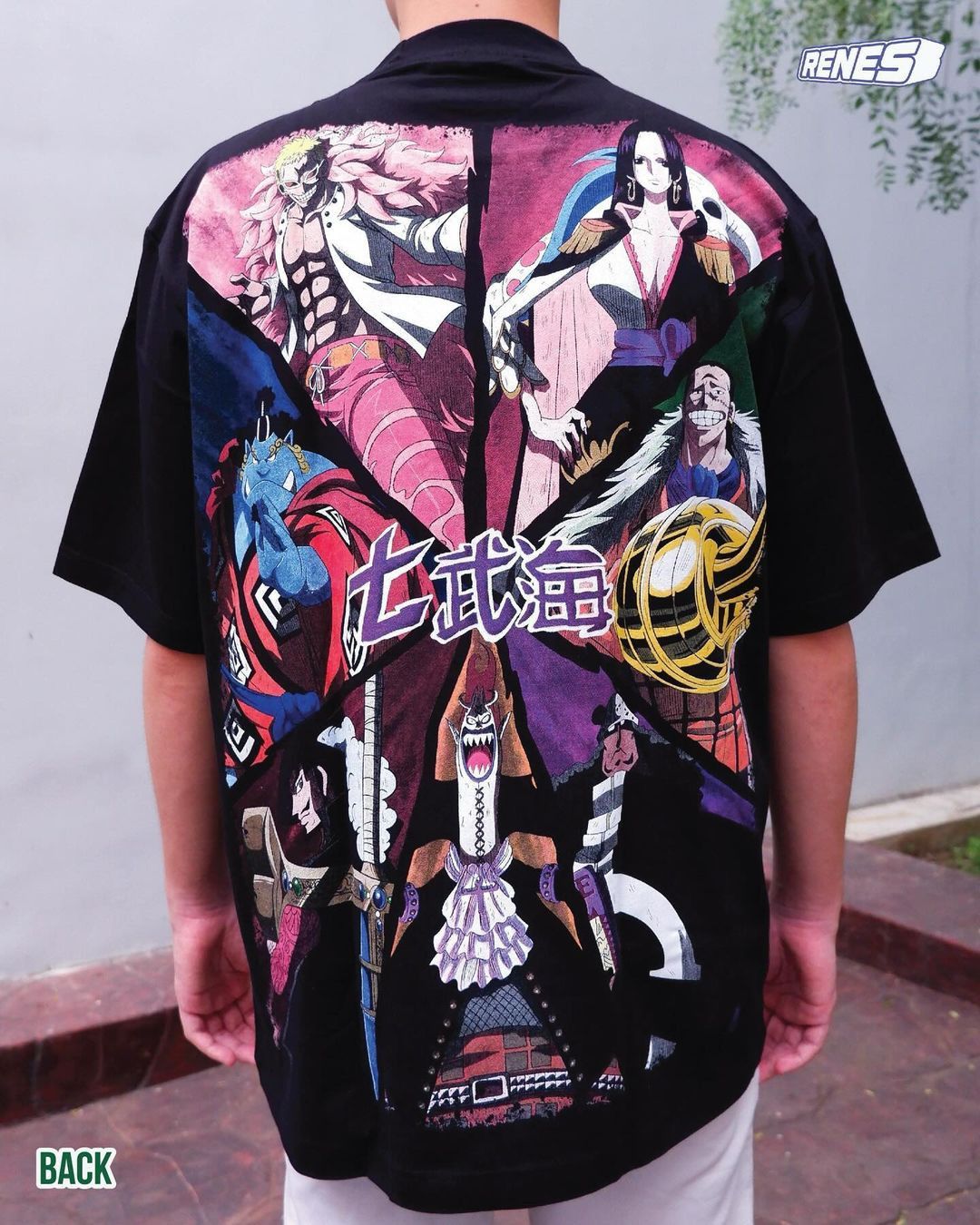 Anime × Japanese Brand One Piece 'SHICHIBUKAI' - Sir CROCODILE Tee Size US XL / EU 56 / 4 - 6 Thumbnail