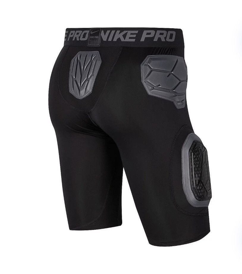Nike Men's Nike Pro Strong Padded Football Compression shorts Size 36 - 3 Thumbnail
