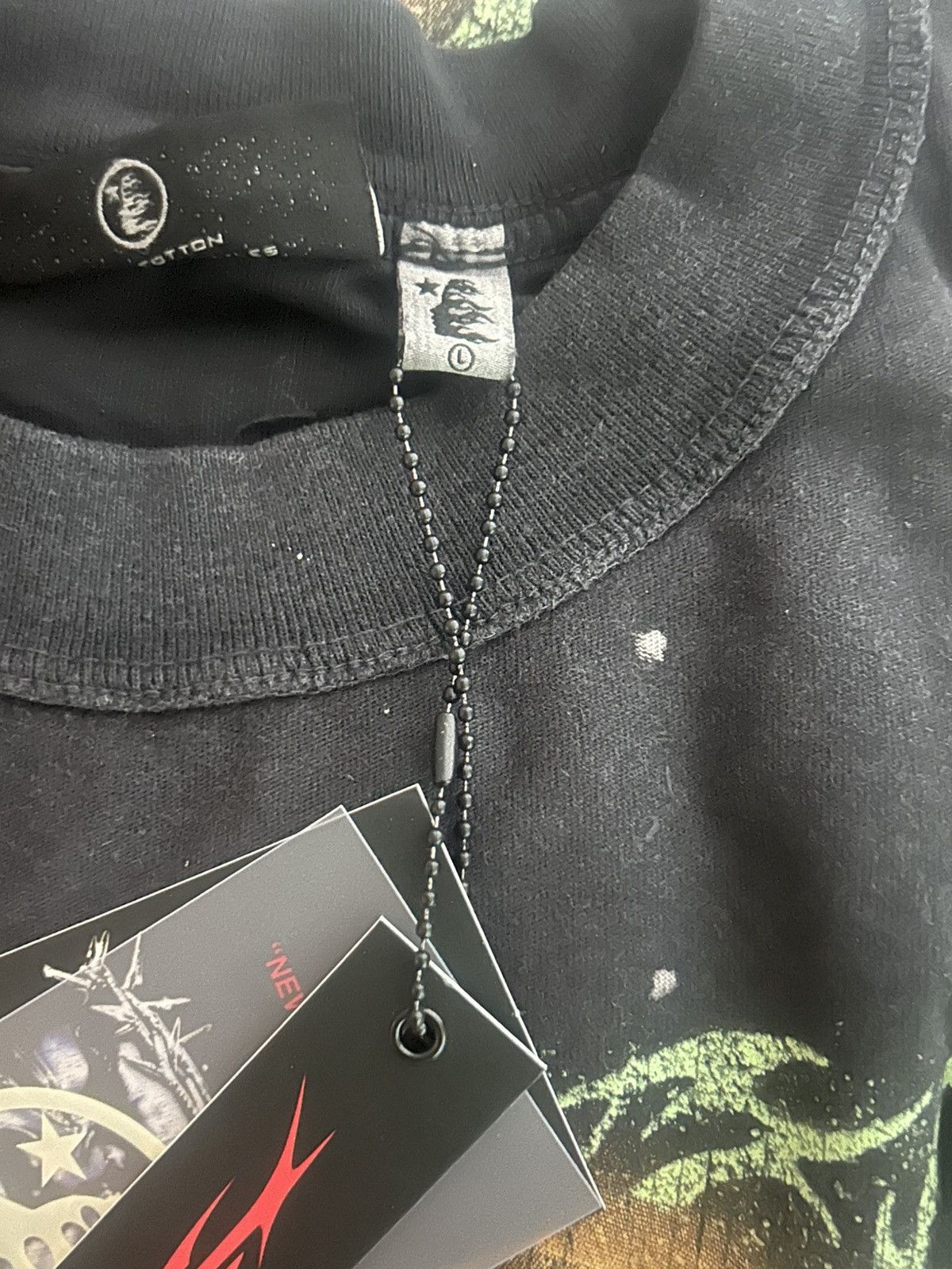HELLSTAR HELLSTAR UNRELEASED CAPSULE 11 “New Testament” Tee Sz M New Size US L / EU 52-54 / 3 - 5 Thumbnail