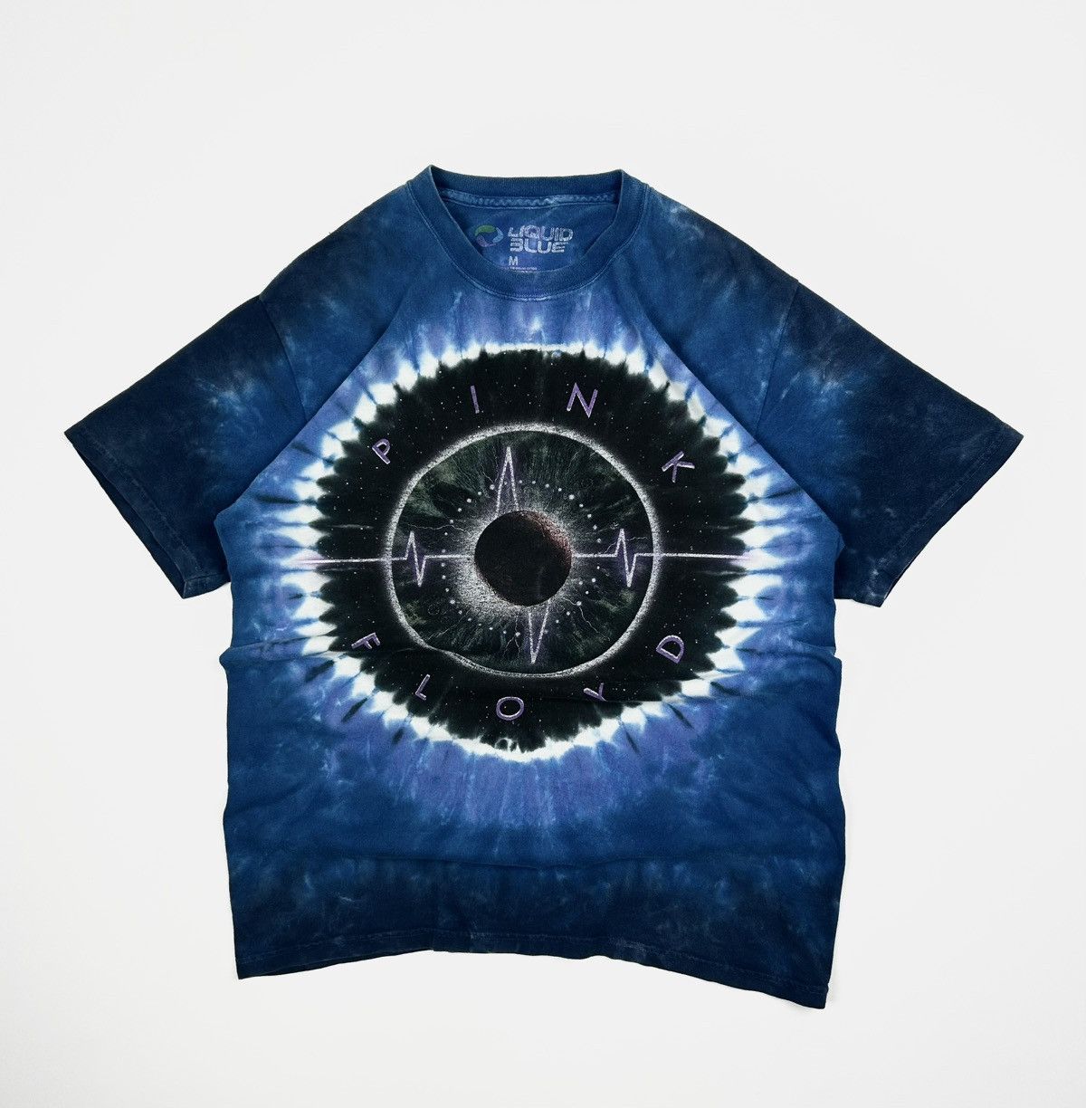 Liquid Blue × Pink Floyd × Vintage Vintage Pink Floyd x Liquid Blue 2005 Tie Dye T Shirt Size US M / EU 48-50 / 2 - 1 Thumbnail