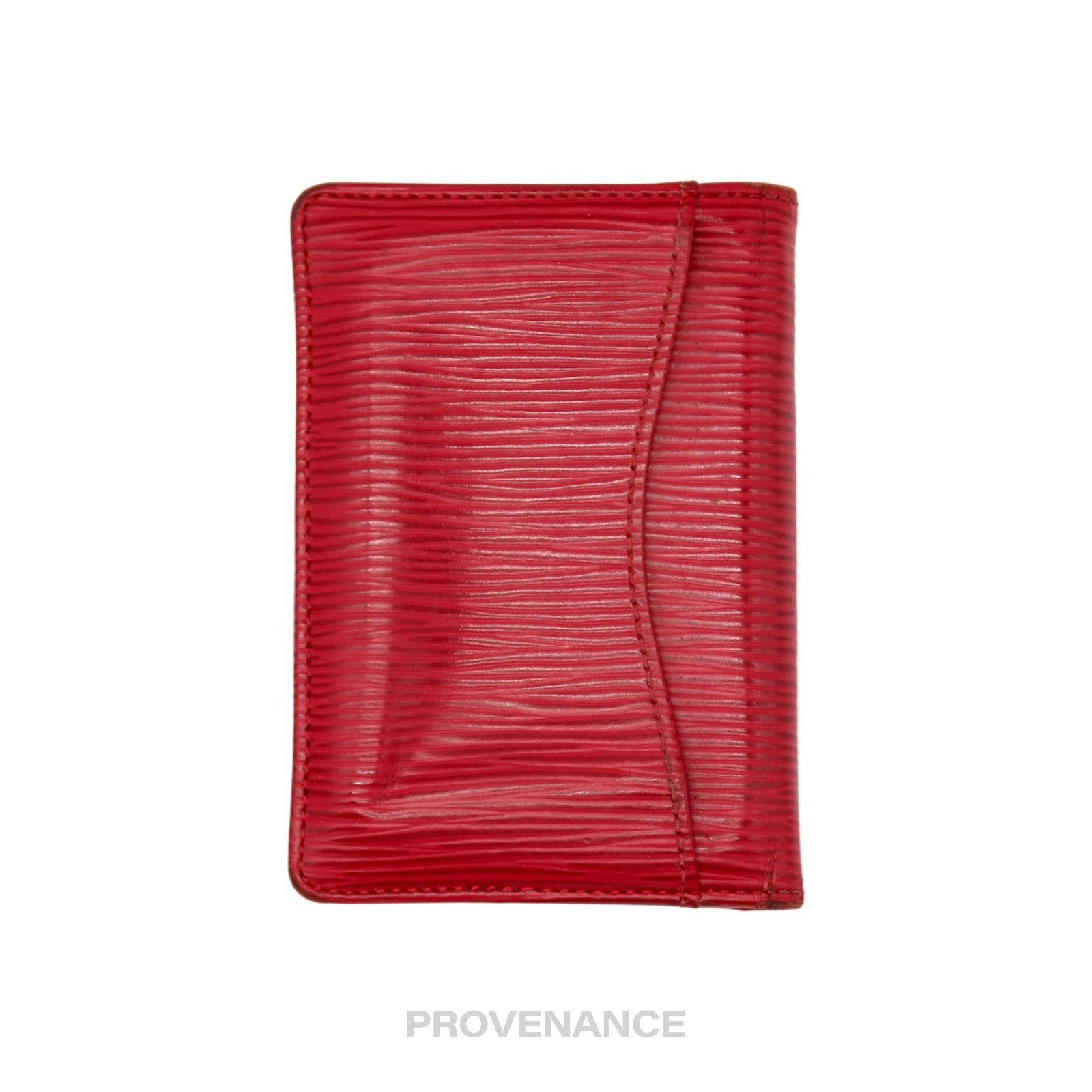 Louis Vuitton 🔴 Louis Vuitton Pocket Organizer - Red Epi Leather Size ONE SIZE - 3 Thumbnail