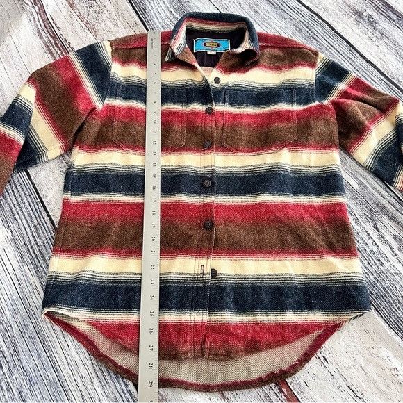 Vintage Maurizio Ramani Wool Blend Southwest Print Button Down Women Size S / US 4 / IT 40 - 9 Thumbnail