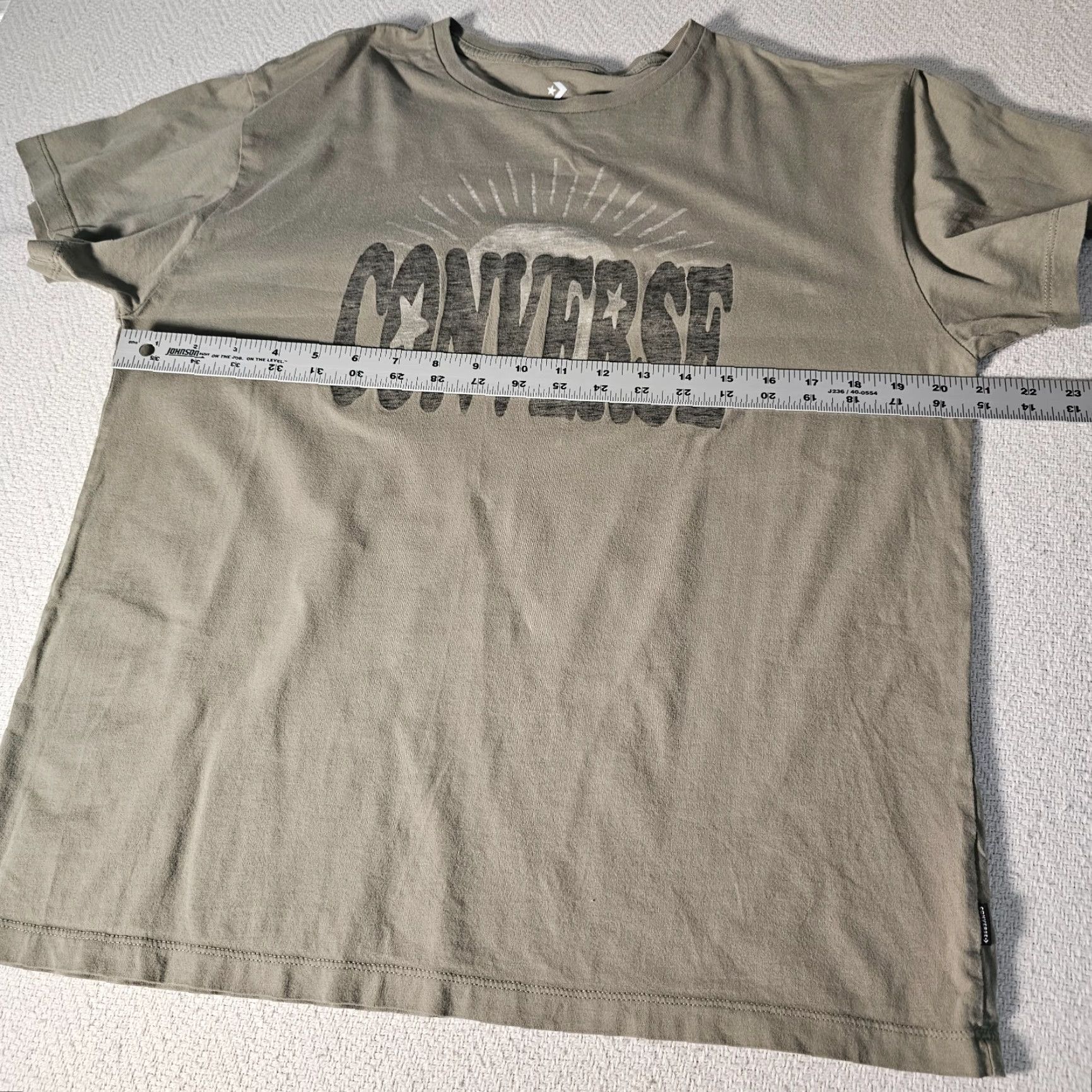 Converse Official Converse All Star Green T-Shirt Size XL Graphic SpellOut Short Sleeve Night? Size US XL / EU 56 / 4 - 5 Thumbnail