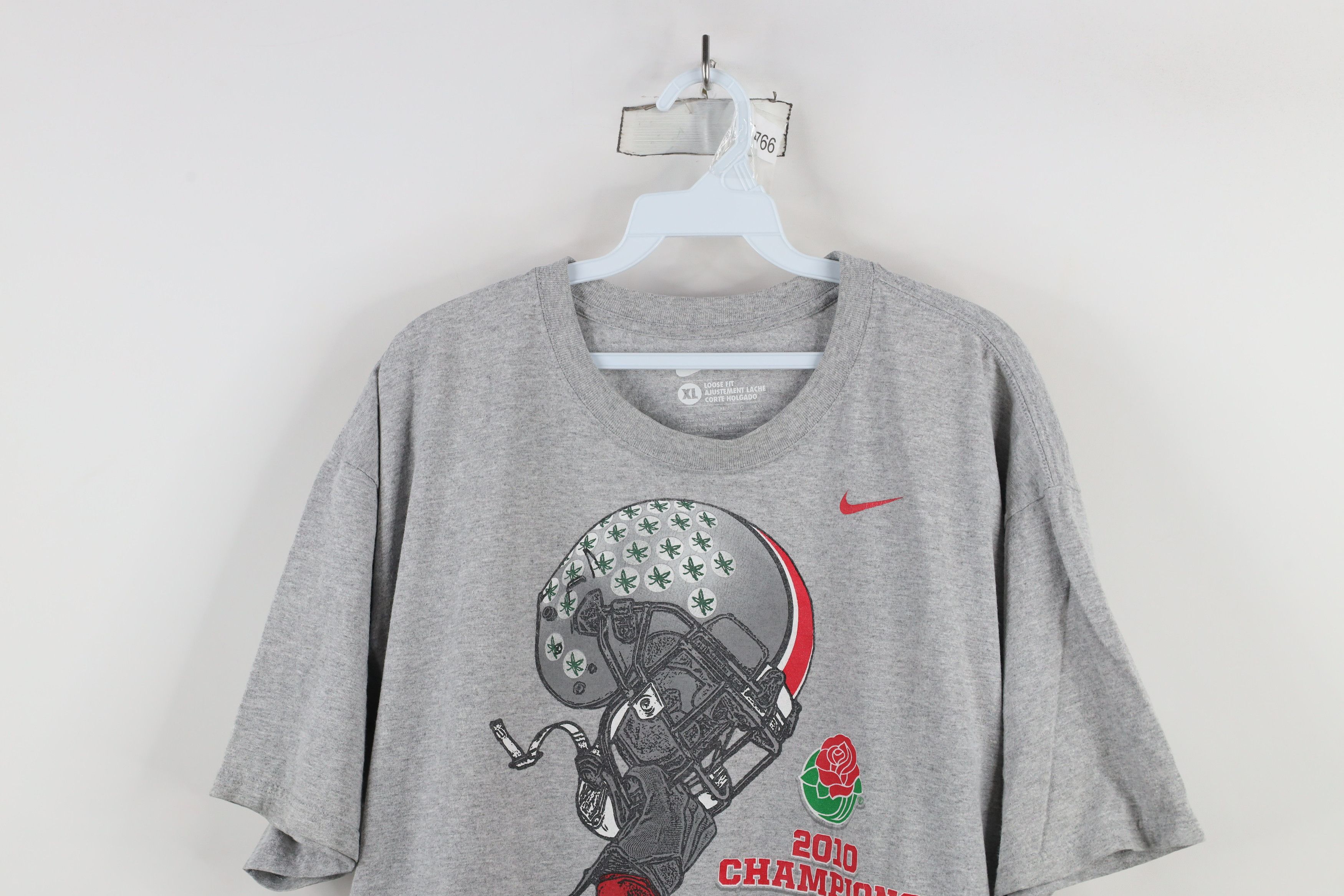 Nike × Vintage Y2K Nike Bowl Champs Ohio State University Football T-Shirt Size US XL / EU 56 / 4 - 2 Thumbnail