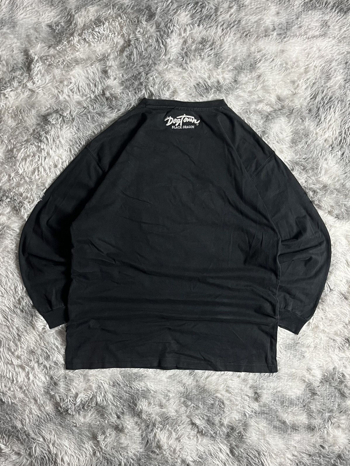 Dogtown Vintage DogTown Black Dragon Embroidered Logo Long Sleeve Size US L / EU 52-54 / 3 - 10 Thumbnail