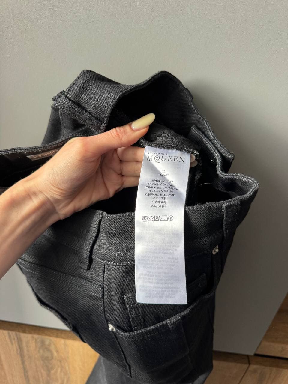 Alexander McQueen Alexander McQueen Flare Stretch Taped Jeans Size 26" / US 2 / IT 38 - 8 Thumbnail
