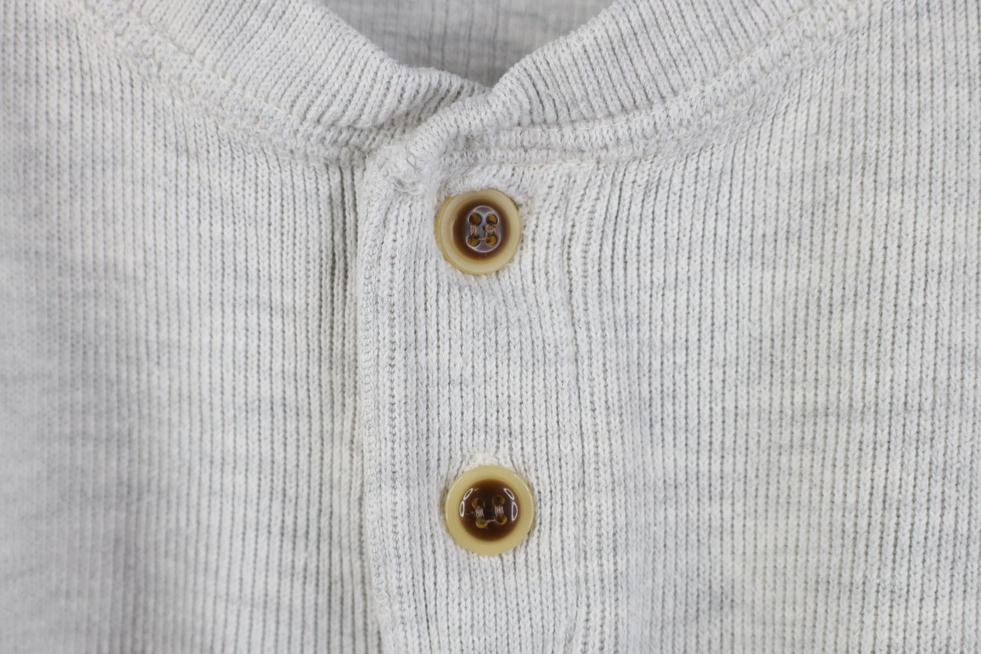 Vintage Vintage 90s Streetwear Boxy Fit Thermal Ribbed Knit T-Shirt Size US XL / EU 56 / 4 - 4 Thumbnail