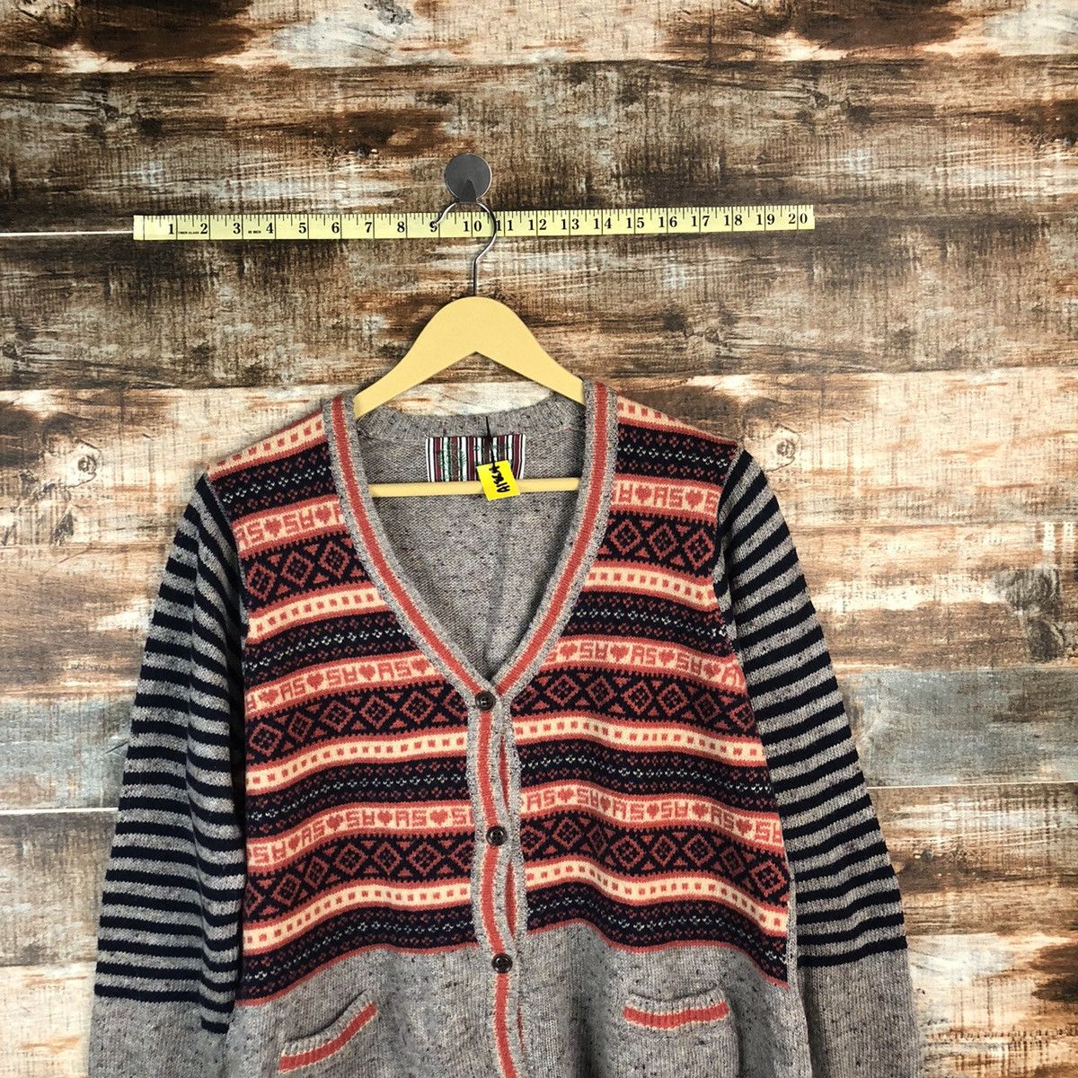 Homespun Knitwear × Japanese Brand Asknowas Grey Cardigan Knitwear #A1864 Size US M / EU 48-50 / 2 - 2 Thumbnail