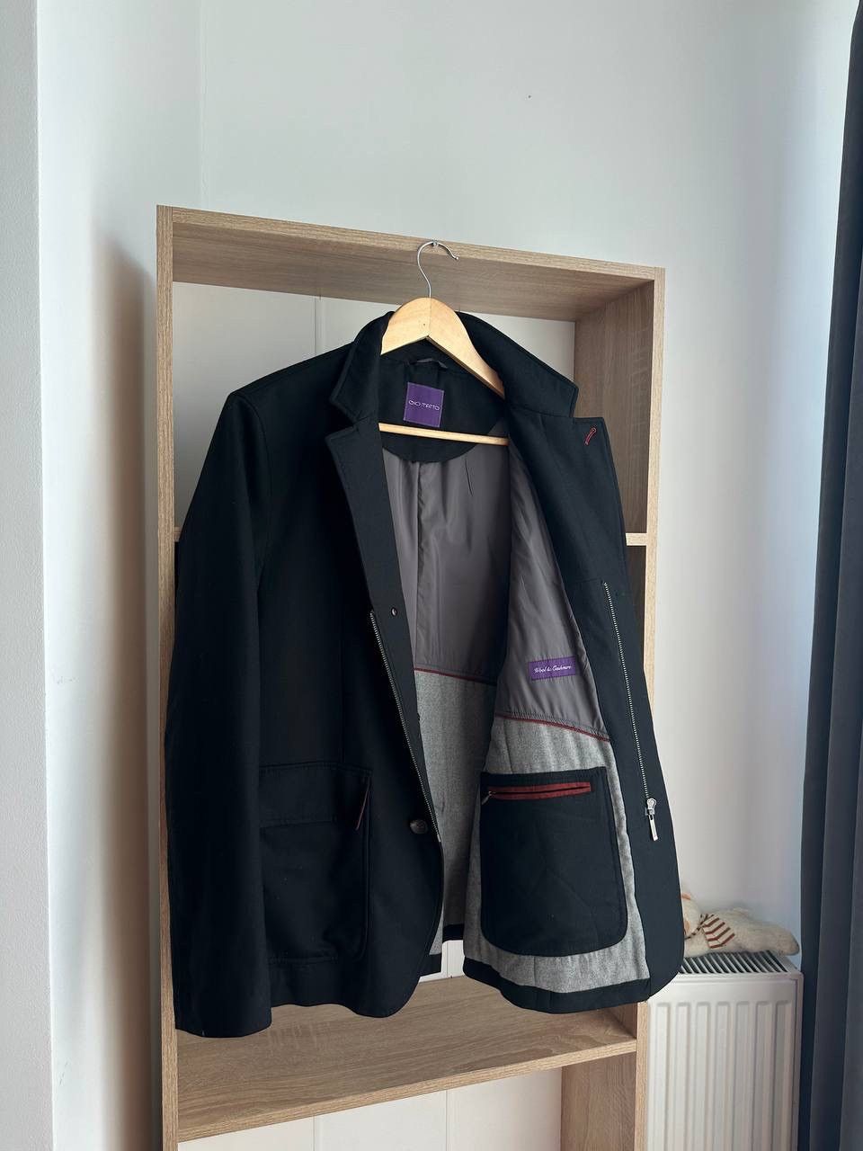 Japanese Brand × Vintage Vintage GIO Matto Purple Label Wool Cashmere Blazer Jacket Size 38R - 12 Thumbnail