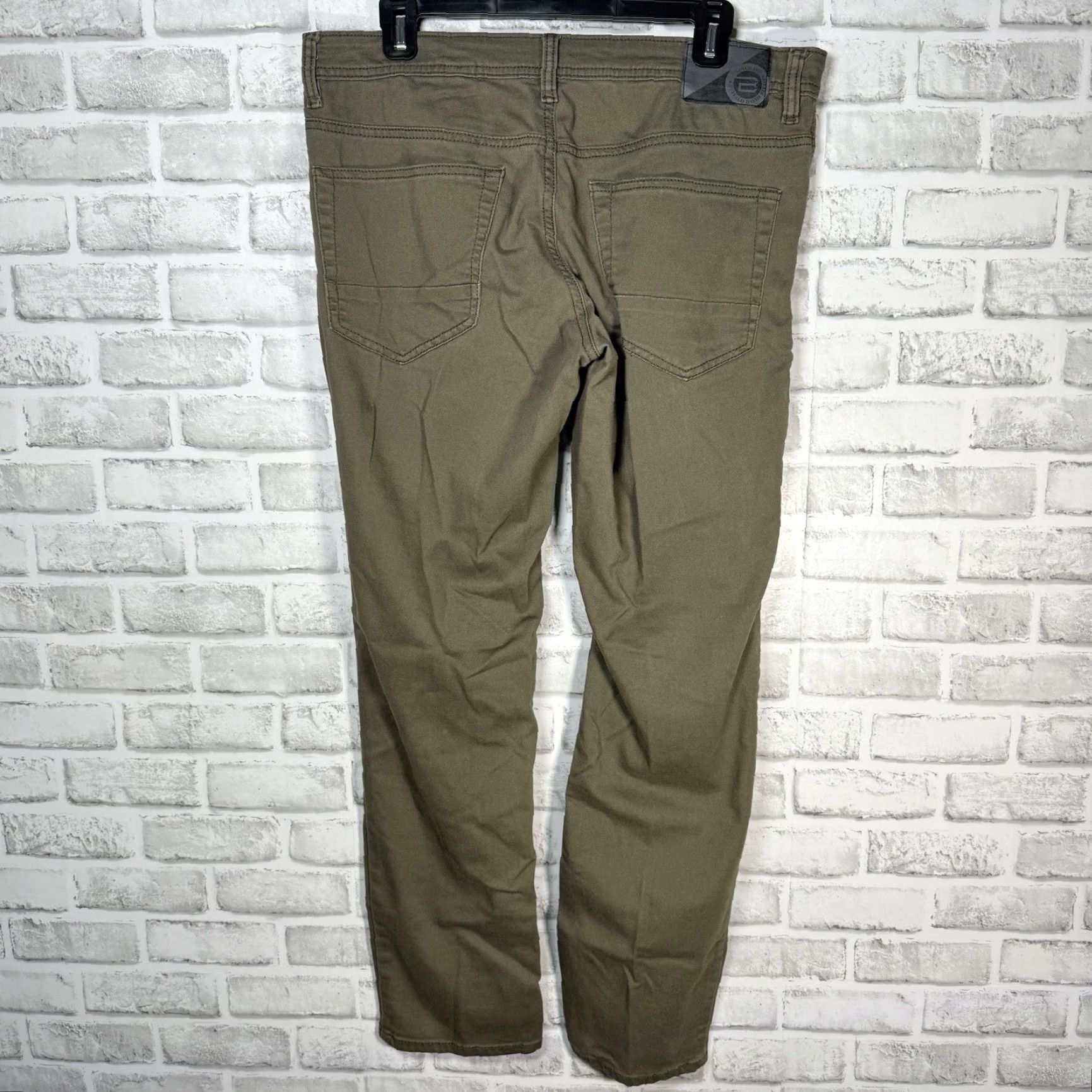 Buffalo David Bitton VINTAGE Buffalo David Bitton Mens Pants Chino Slim Fit Stretch Green 32x32 Hiking Outdoor Size US 32 / EU 48 - 5 Thumbnail