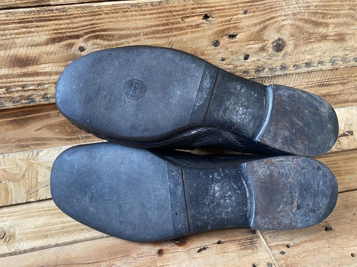 Gucci Gucci 1953 horsebit black patent leather loafers UK 9 Size US 10 / EU 43 - 17 Thumbnail