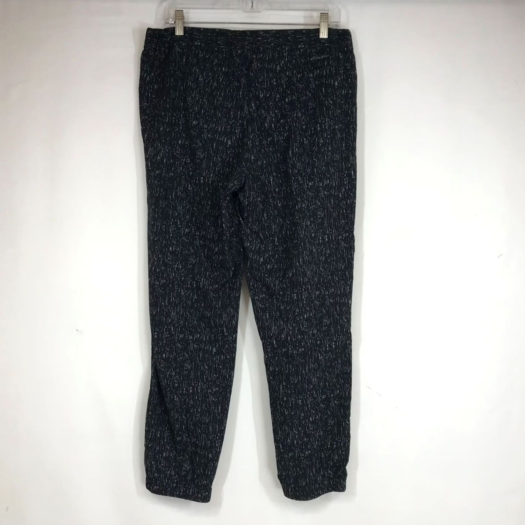 Eddie Bauer EDDIE BAUER WOMEN'S M Jogger Pants Black Elastic Waist Pull-On Size 32" / US 10 / IT 46 - 4 Thumbnail