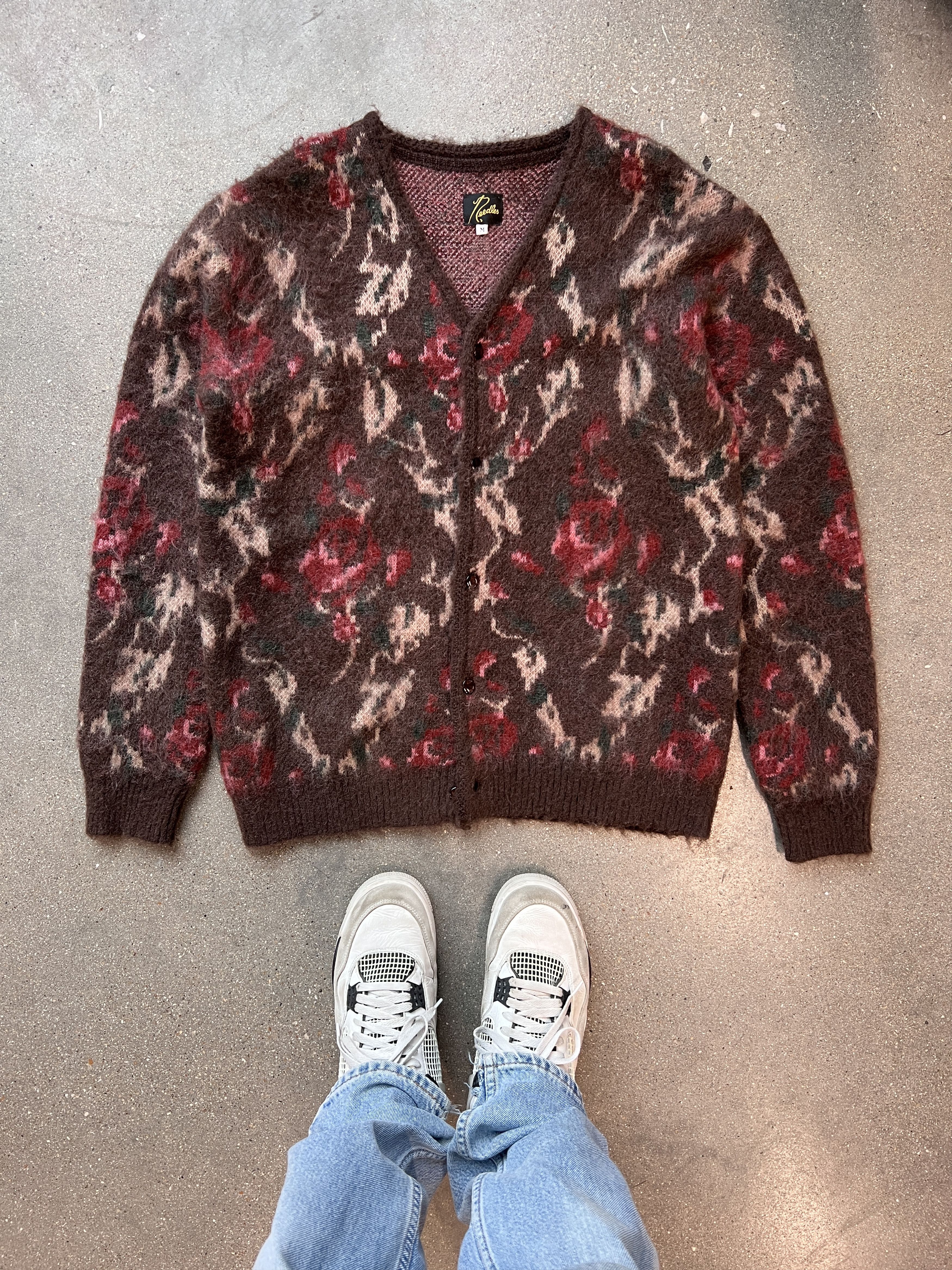 Needles Mohair Cardigan | Grailed
