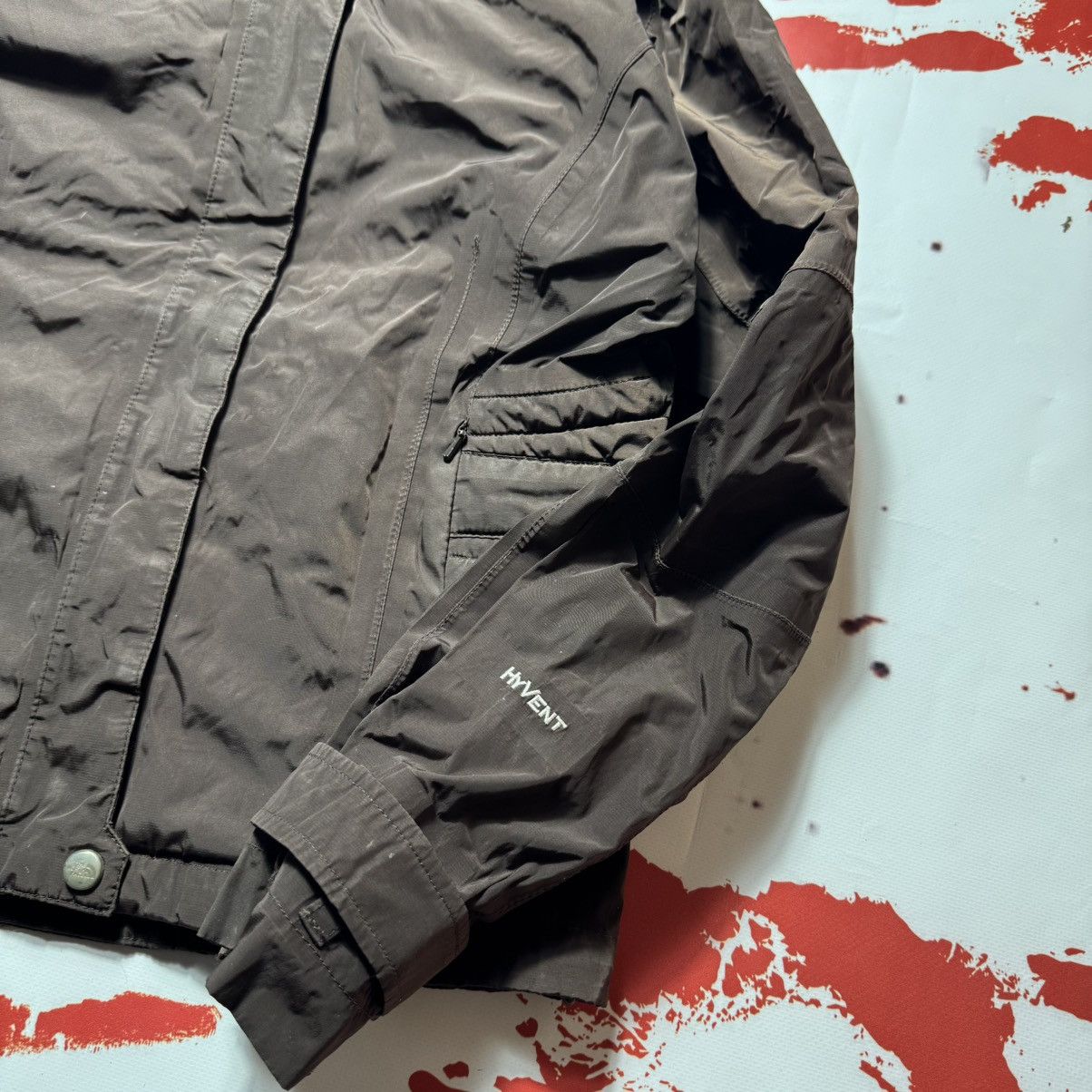 The North Face × Vintage vintage 90s brown jacket the north face hyvent Size S / US 4 / IT 40 - 5 Thumbnail