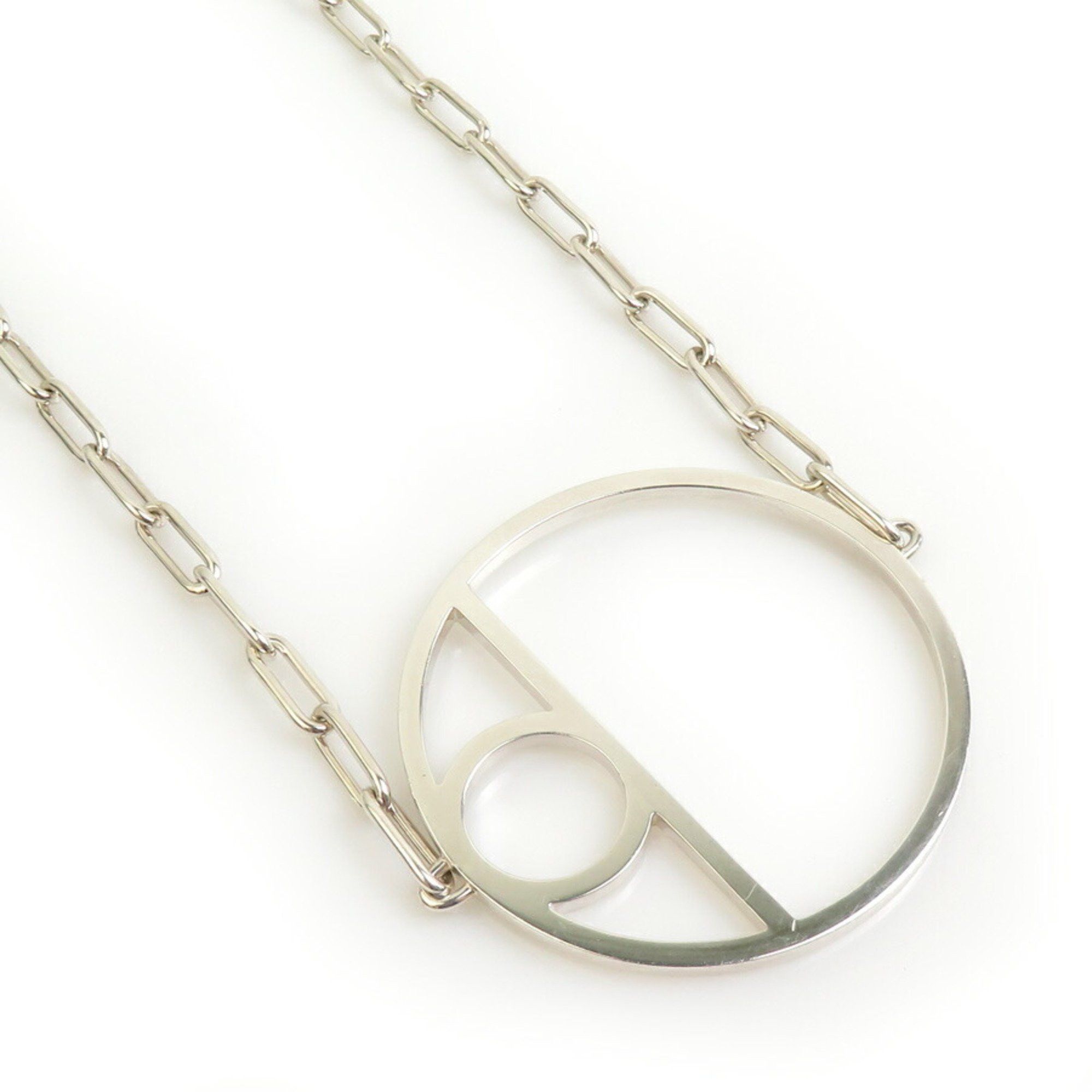 Hermes Hermes Necklace Chaine d'Ancrehem Silver 925 Men's Women's 90140a Size ONE SIZE - 1 Thumbnail