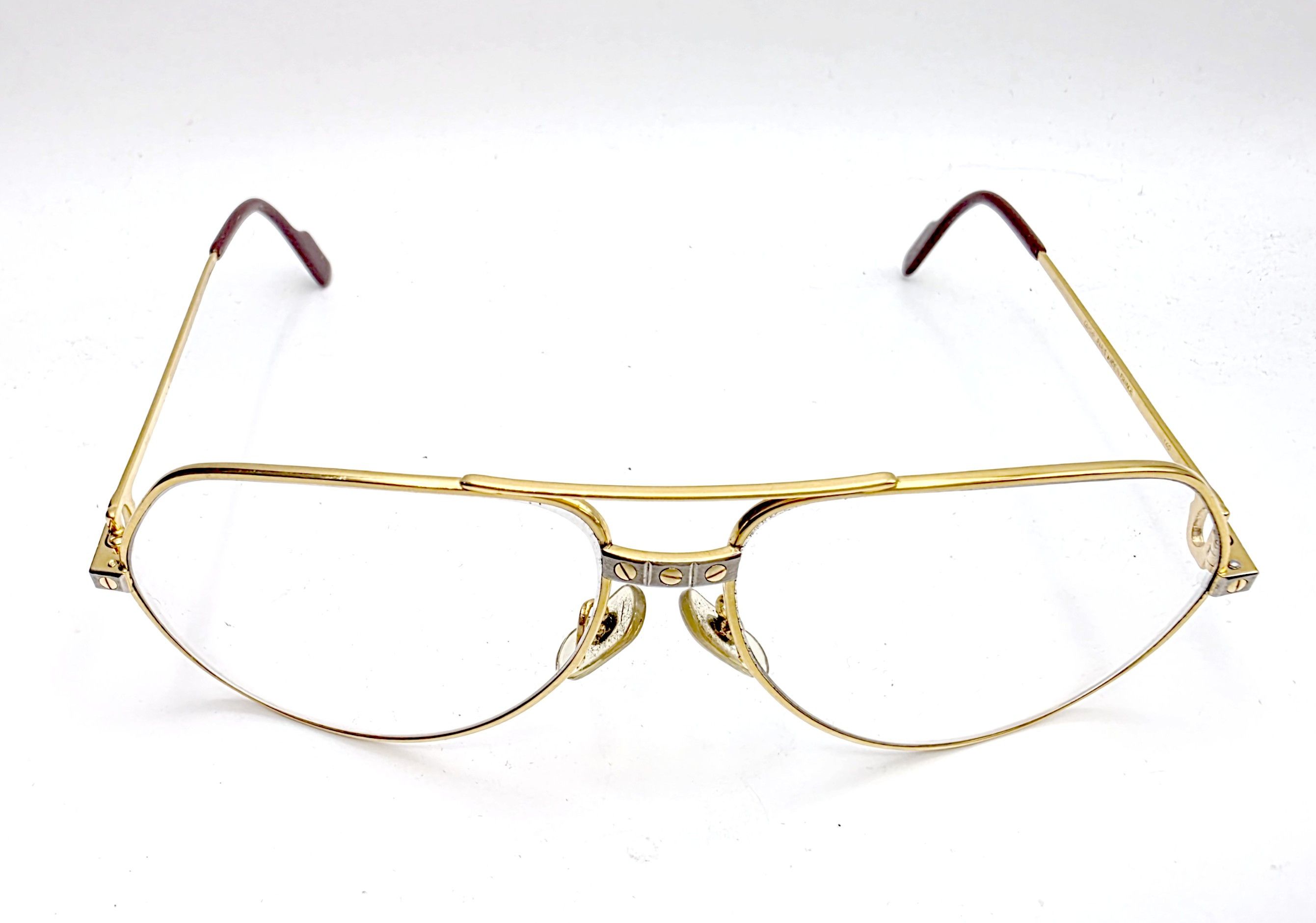 Cartier Vintage Cartier Vendome Santos Aviator Eyeglasses 18K Size ONE SIZE - 10 Thumbnail