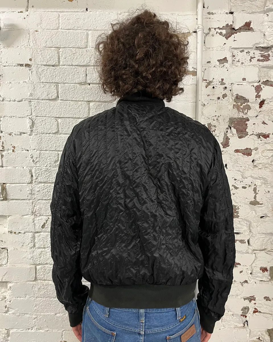 Prada AW2004 Prada Black Nylon Bomber Jacket Size US M / EU 48-50 / 2 - 3 Thumbnail