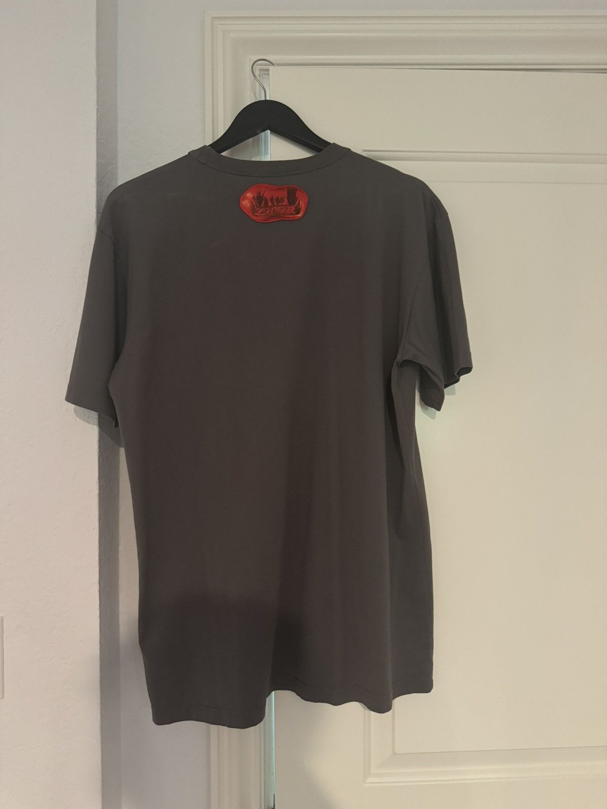 Dior × Travis Scott Oversized Cactus Jack Dior T-Shirt Gray Cotton Jersey Size US S / EU 44-46 / 1 - 2 Thumbnail