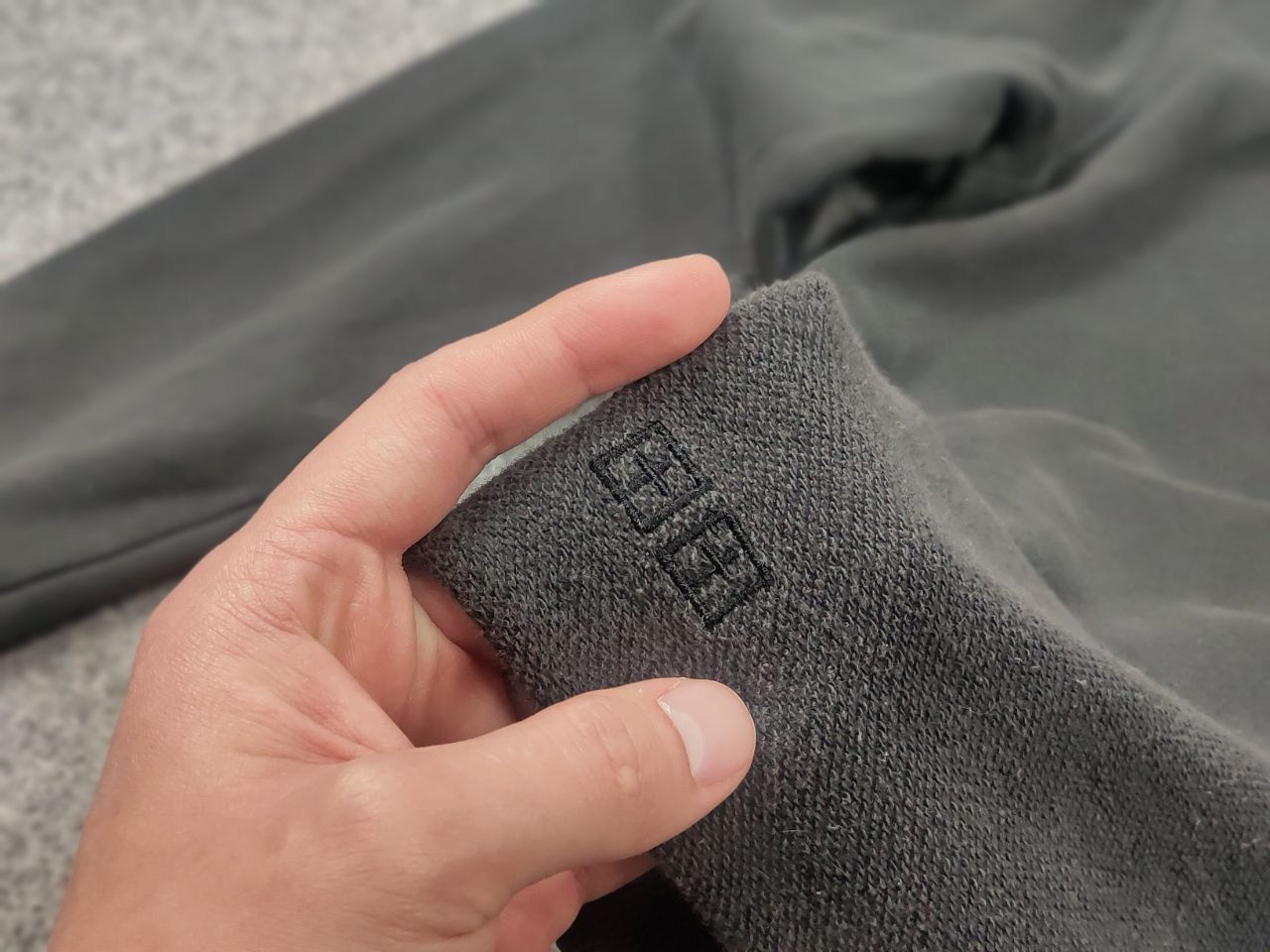 Ksubi Ksubi Japan Brink Black LIfe Gray Pocket Oversized Hoodie Size US M / EU 48-50 / 2 - 16 Thumbnail