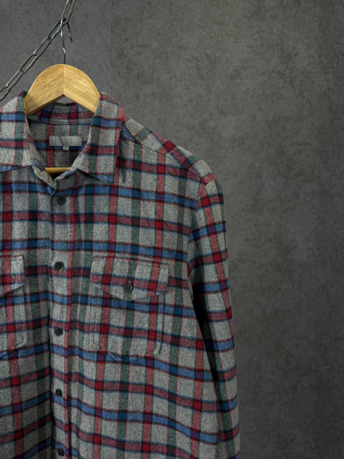 Cos COS designer flannel shirt Size US M / EU 48-50 / 2 - 2 Thumbnail