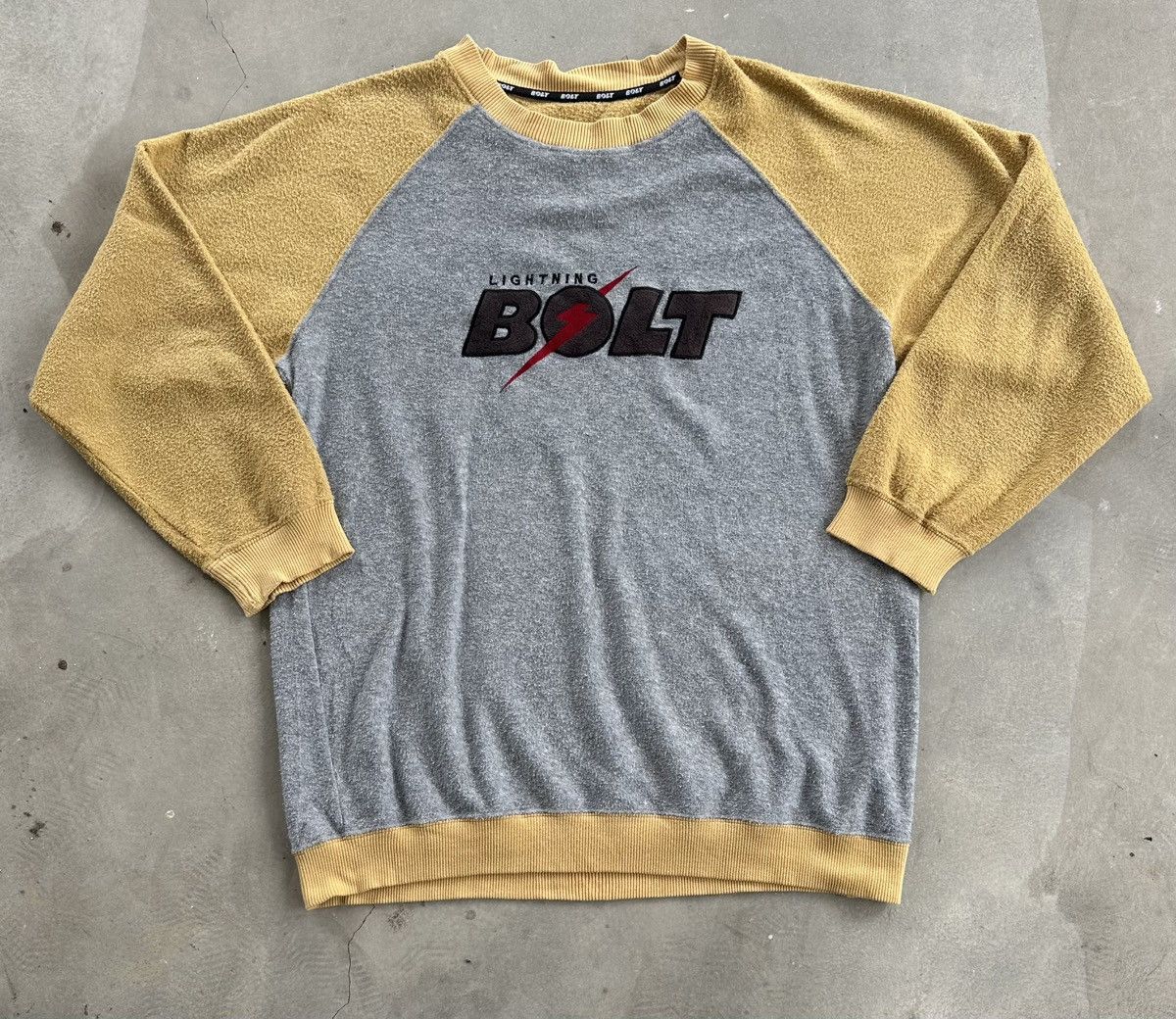 Lightning Bolt × Vintage VINTAGE LIGHTING BOLT SWEATSHIRT Size US XL / EU 56 / 4 - 1 Thumbnail