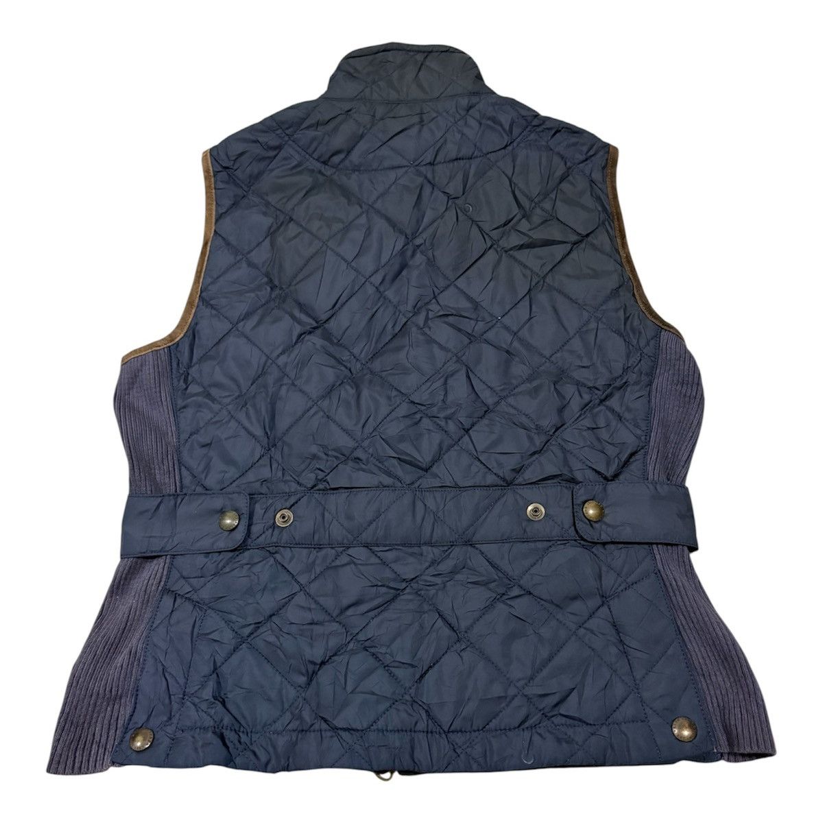 Ralph Lauren Ralph Lauren Cinch-Back Navy Quilted Vest Size US M / EU 48-50 / 2 - 2 Thumbnail