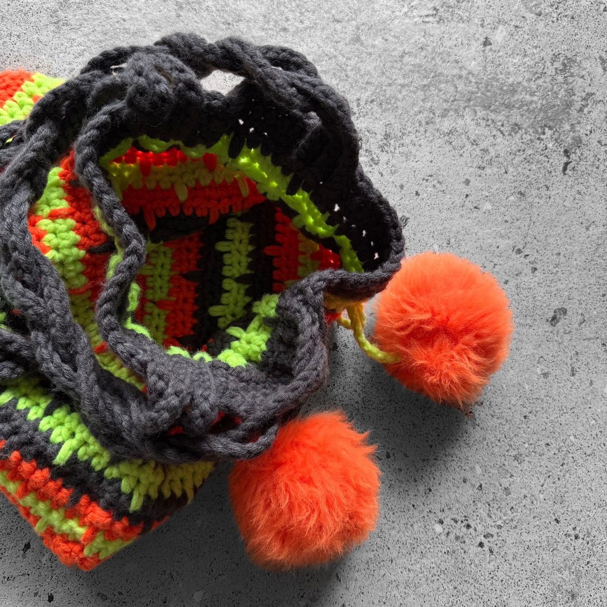 Handmade Boshi Womens Handmade Crochet Tote Bag Multicolor Knit Size ONE SIZE - 7 Thumbnail