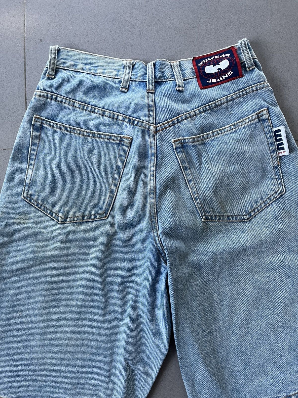 Wu-Tang Clan WU-TANG CLAN WUWEAR VINTAGE DENIM BAGGY JORDS SHORT PANTS Size US 30 / EU 46 - 3 Thumbnail
