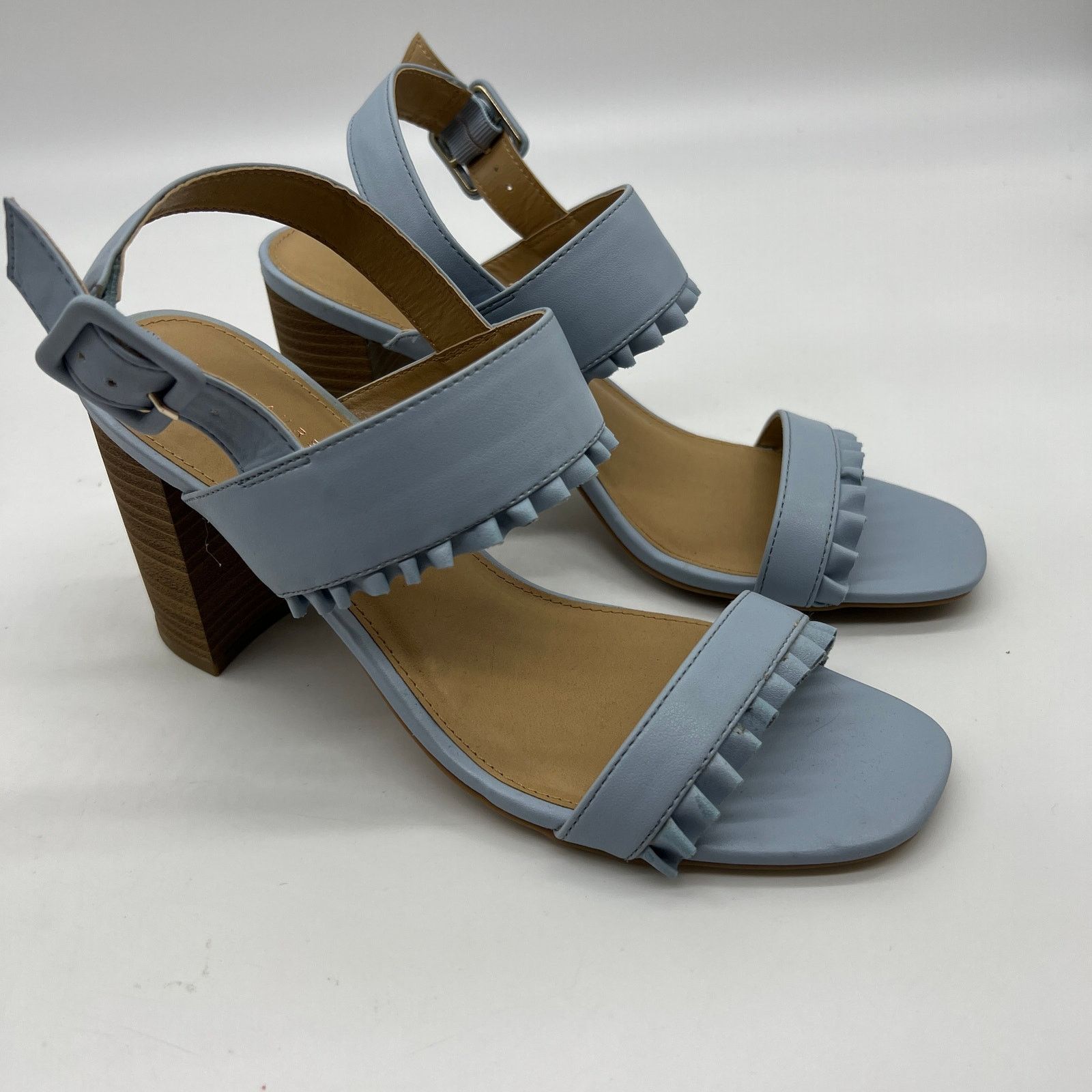 Other LC Lauren Conrad Women Shoes Size 9.5 Blue Heel Slip On Size US 9.5 / IT 39.5 - 7 Thumbnail
