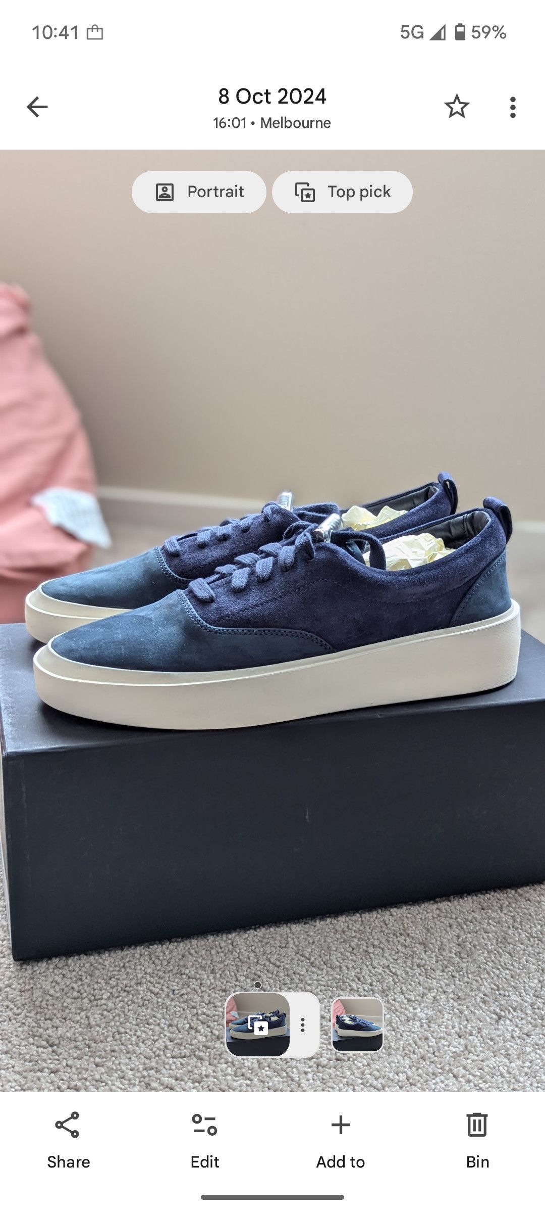 Fear of God Fear of God 101 Lace Up Sneaker Size US 9 / EU 42 - 10 Thumbnail